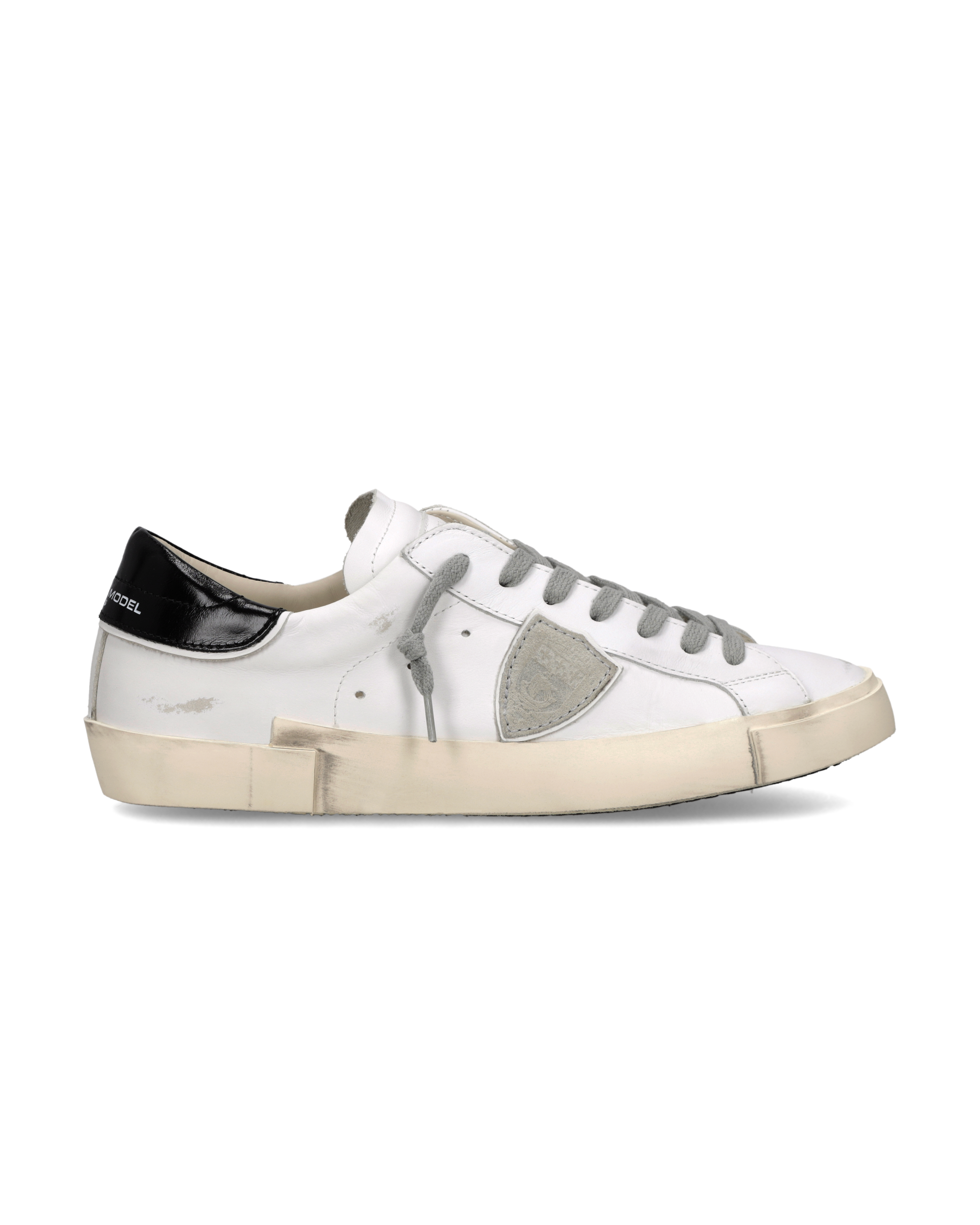 philippe-model-prsx-sneaker-herren-wei-schwarz image 1