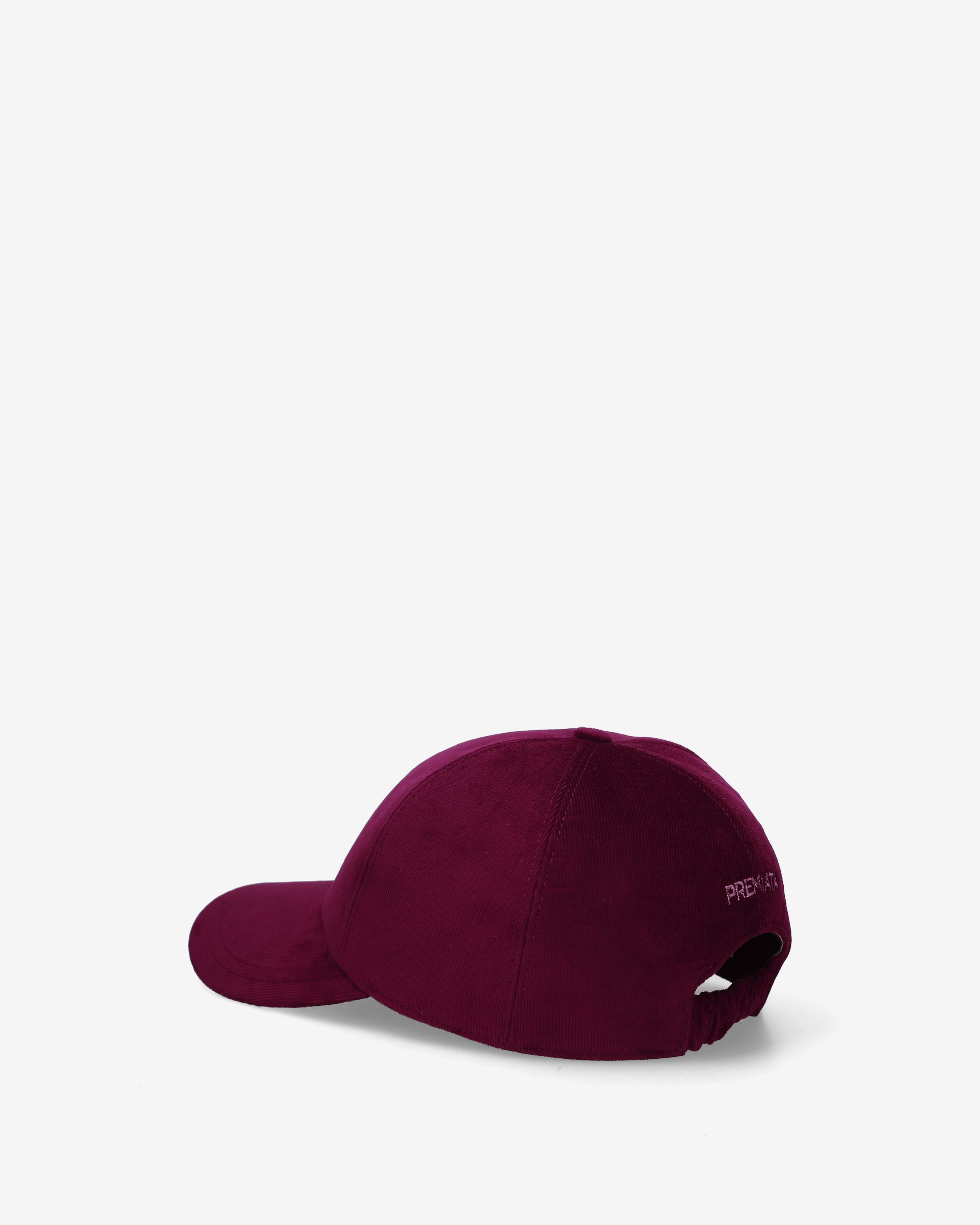 premiata-cappello-da-baseball-corduroy-cap-burgundy image 3