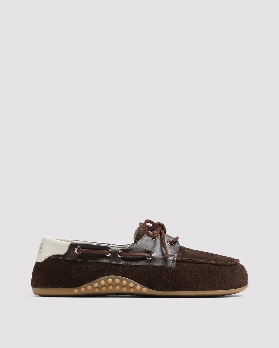 p448-antibes-mocha-damen-boot-sneaker-braun-suede image 1