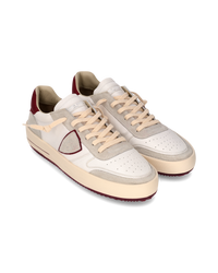 philippe-model-nice-sneaker-herren-wei-bordeaux image 5