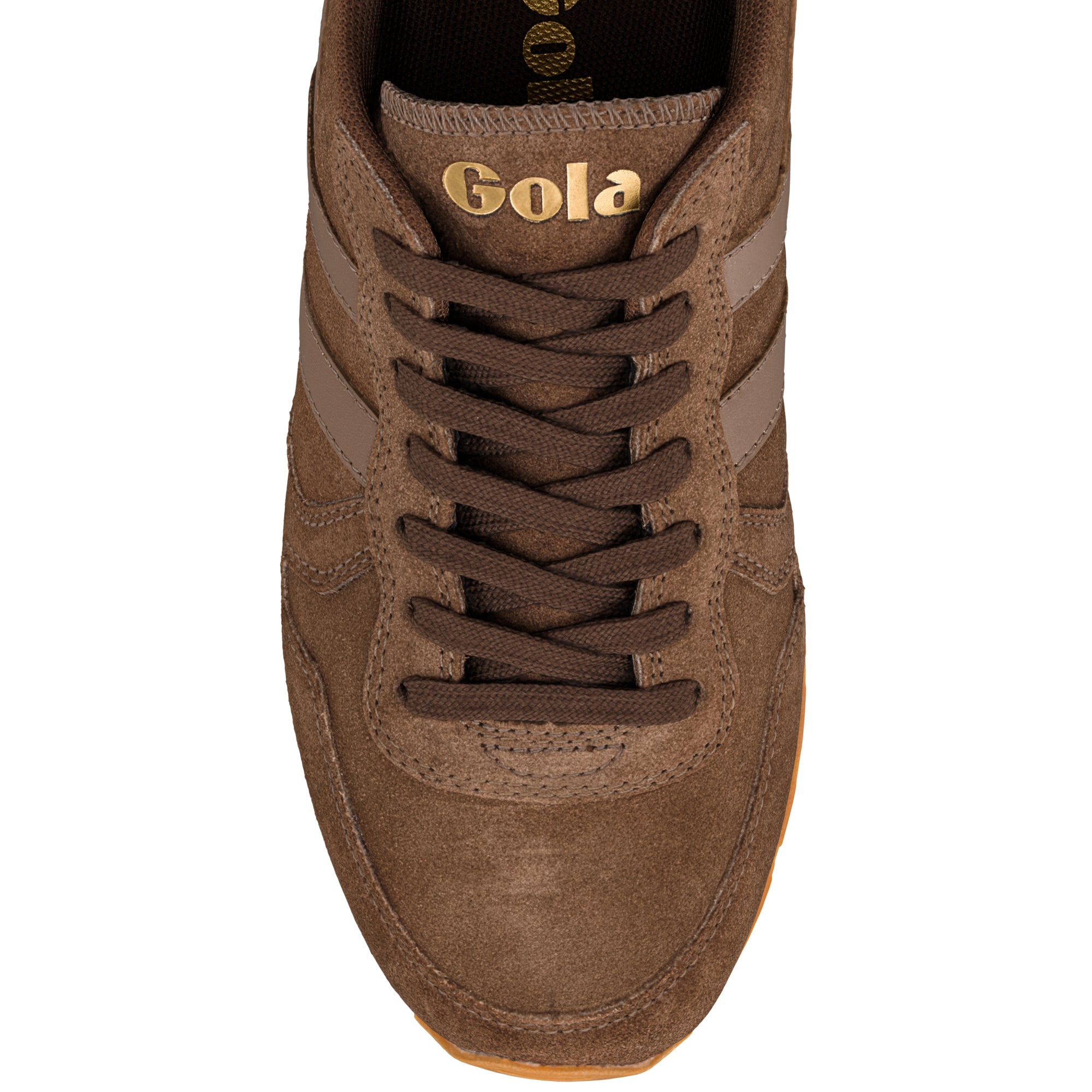 gola-daytona-wildleder-sneaker-f-r-damen-in-dunkelbraun image 4