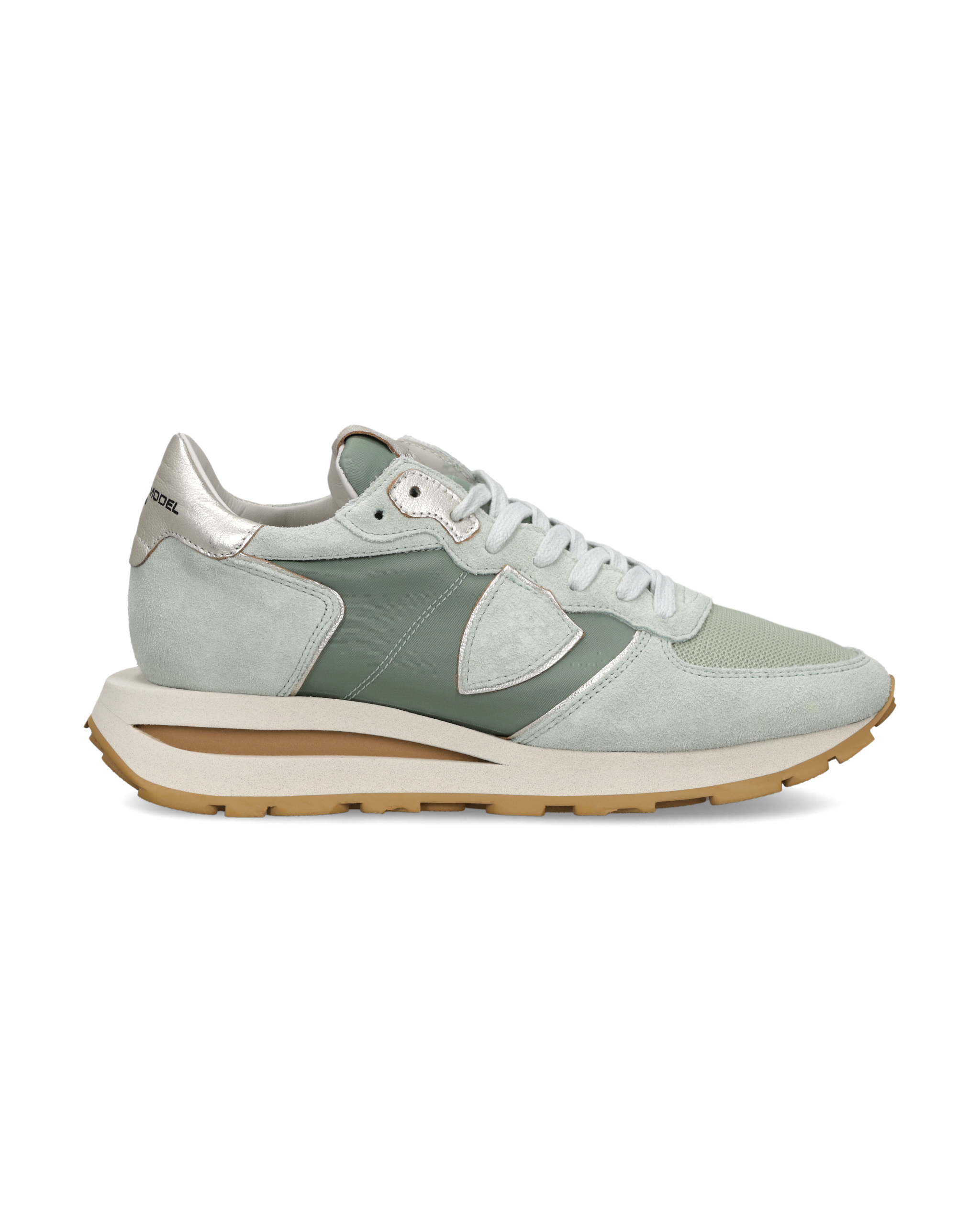 philippe-model-tropez-haute-sneaker-damen-mint-metallic image 1