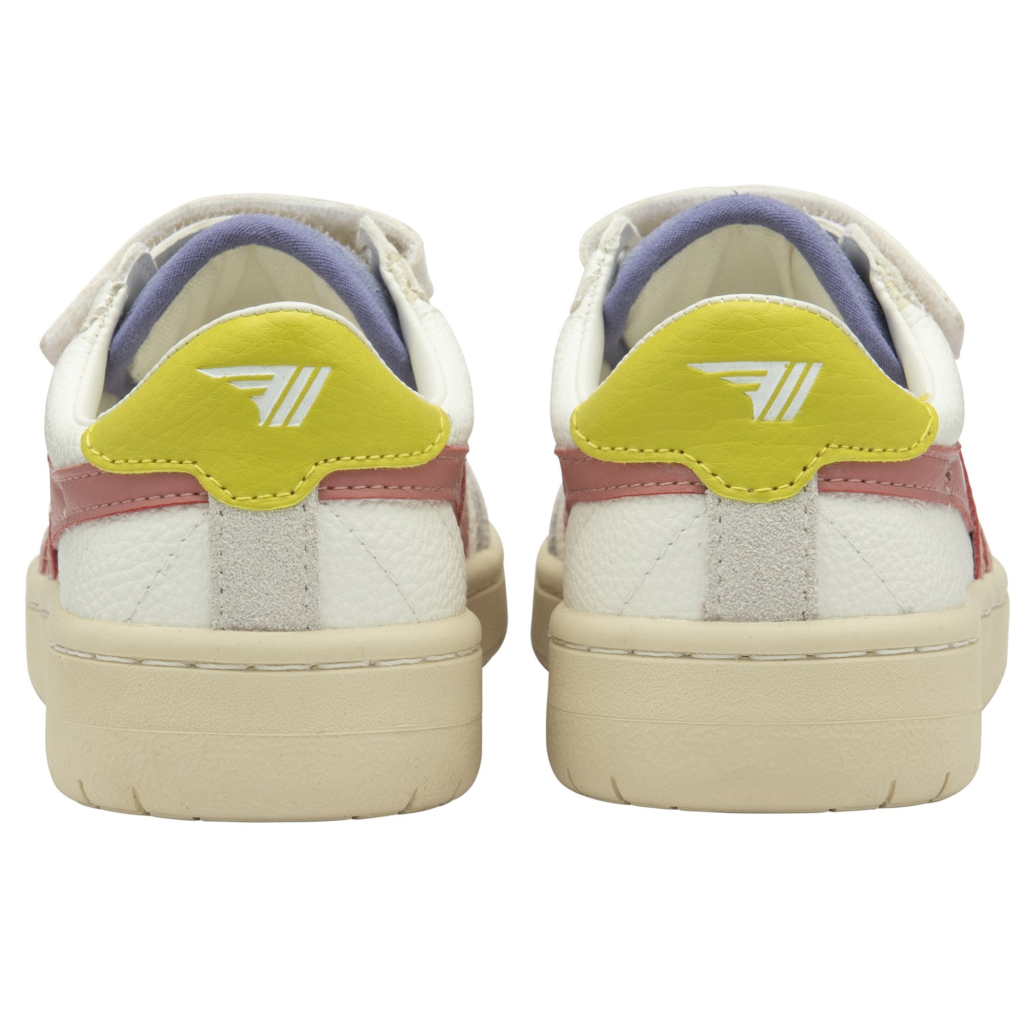 gola-falcon-strap-sneaker-f-r-kinder-wei-koralle-gelb image 4
