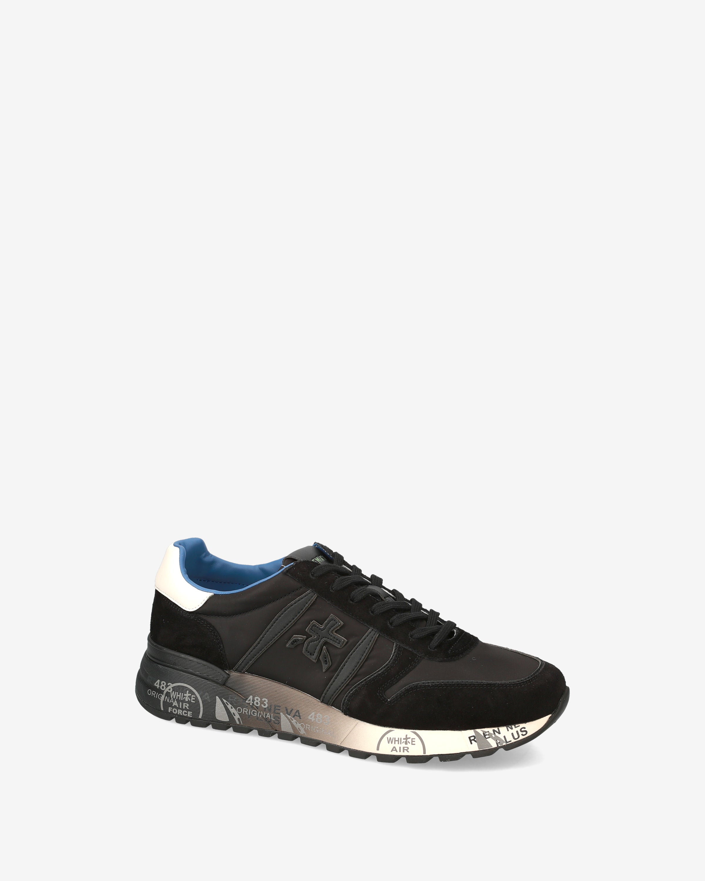 premiata-lander-7079-herren-sneaker-schwarz image 4