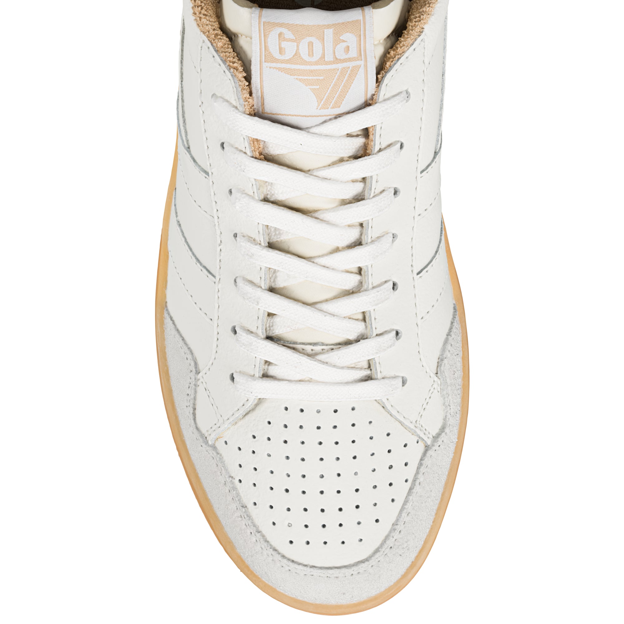 gola-eagle-86-damen-sneaker-creme-hellkaramell image 4