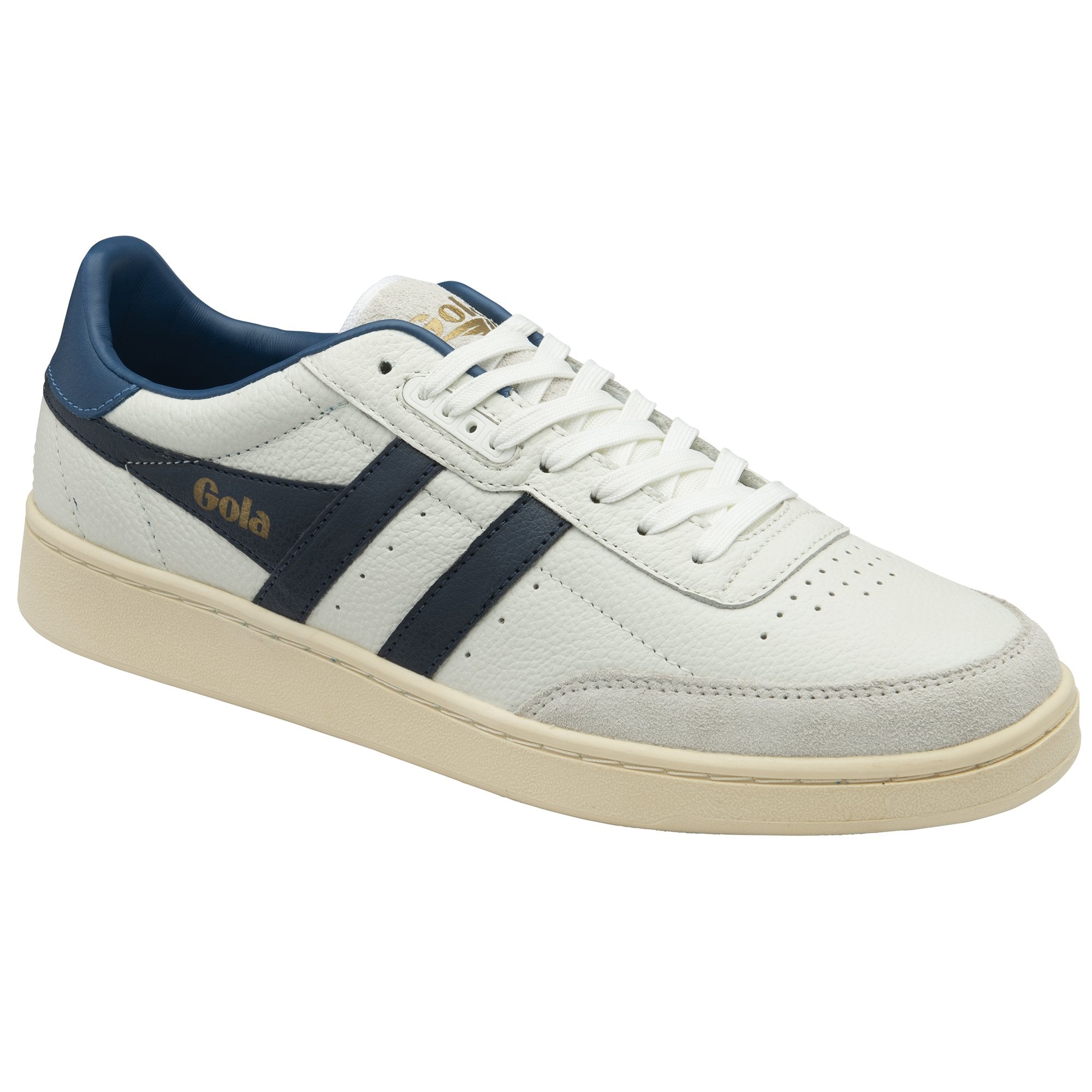 gola-contact-leather-herren-sneaker-wei-marineblau-2 image 2