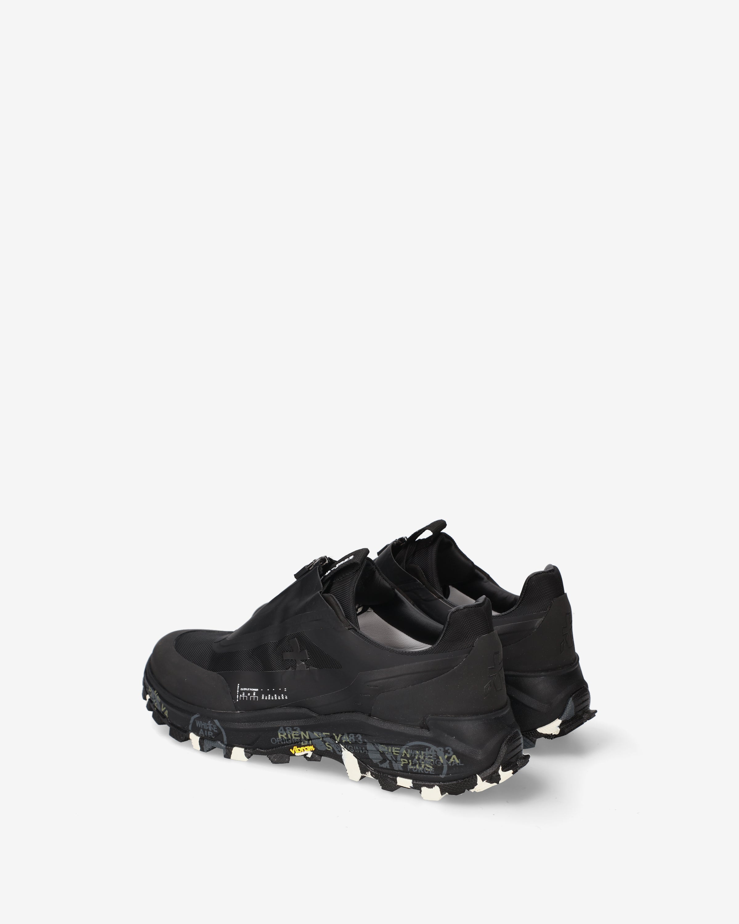premiata-sciliar-498-black-tech-sneaker-mit-zip-und-vibram image 5