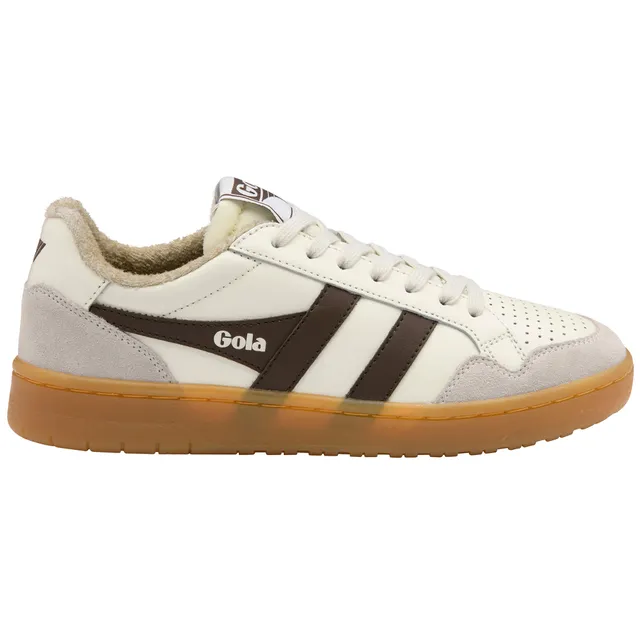 gola-eagle-86-damen-sneaker-wei-dunkelbraun-court image 1