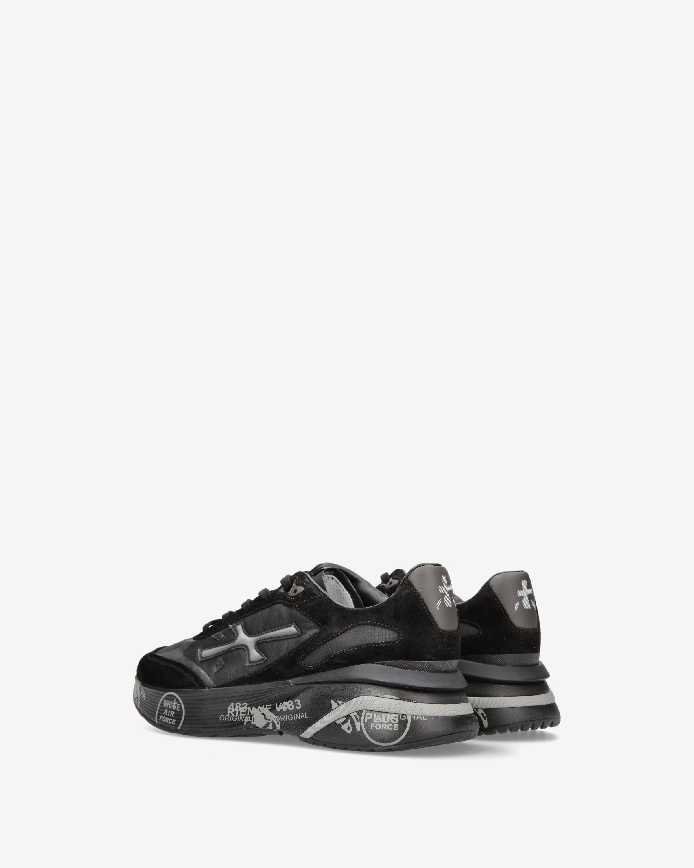 premiata-moerun-6445-herren-sneaker-schwarz-d-mpfung image 5