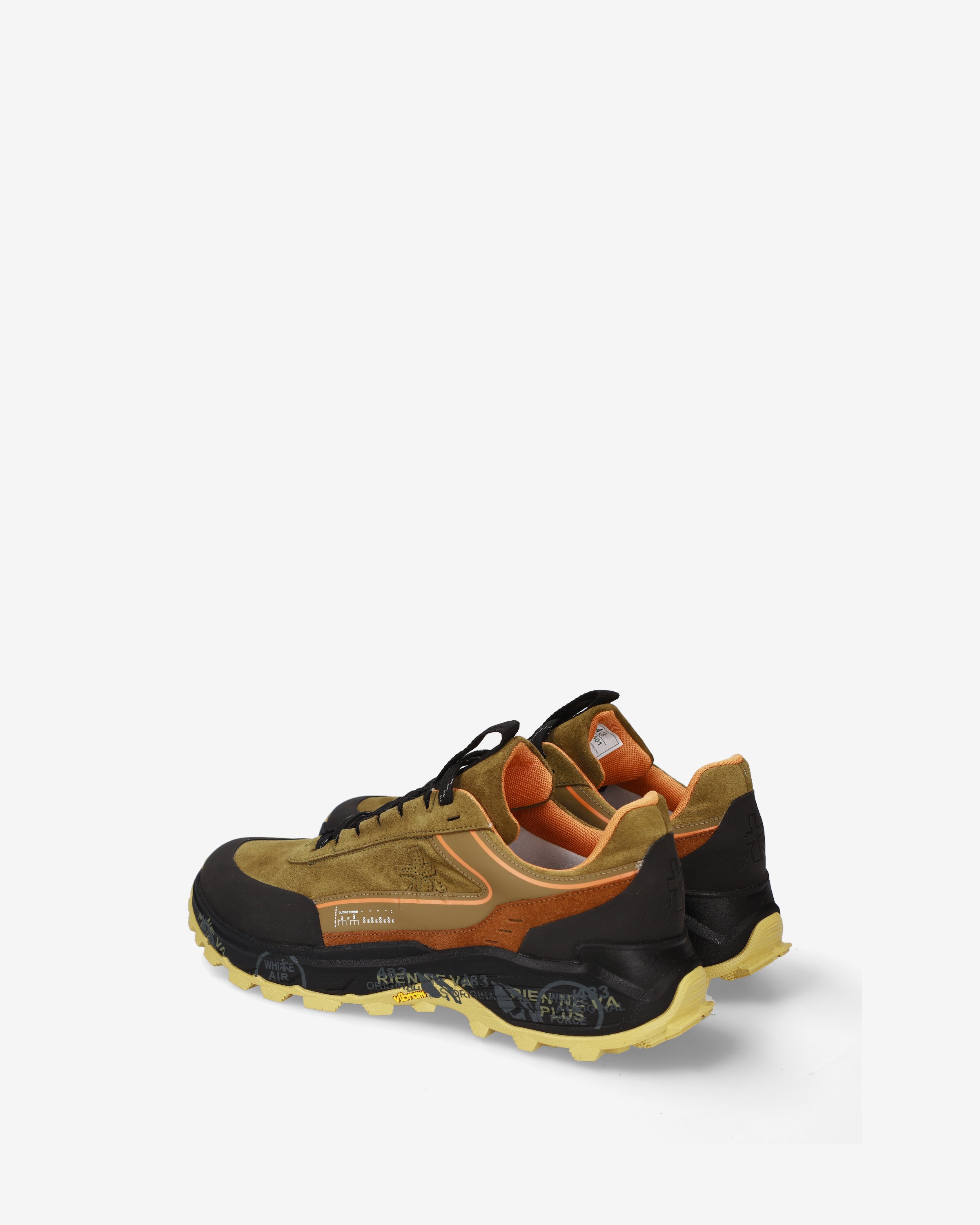 premiata-devin-501-sneaker-olive-suede-vibram-herren image 5