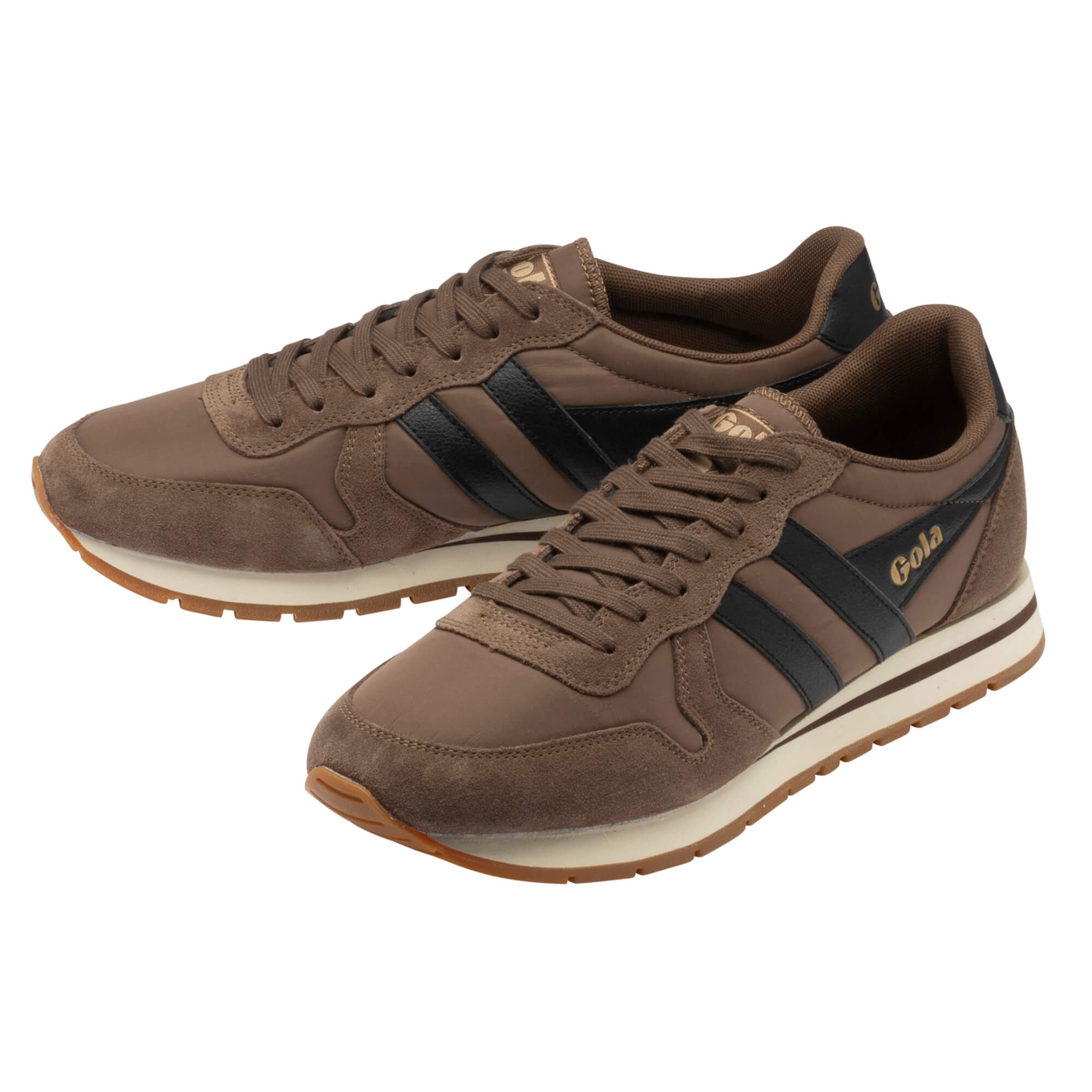 gola-daytona-turnschuh-f-r-herren-otter-schwarz-nylon image 3