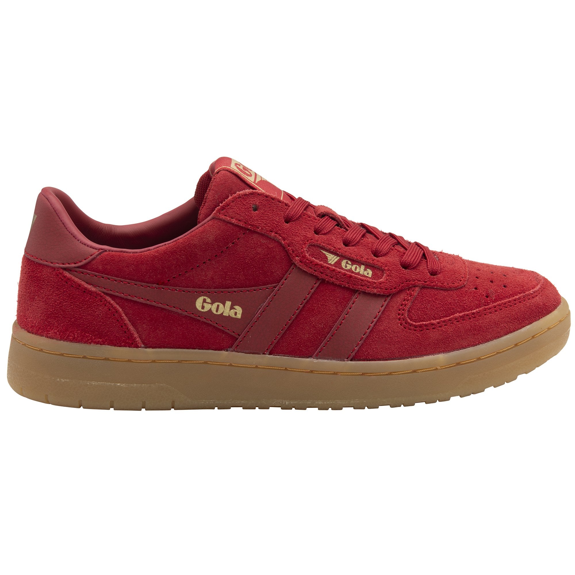gola-hawk-suede-86-damen-sneaker-rot-wildleder image 1