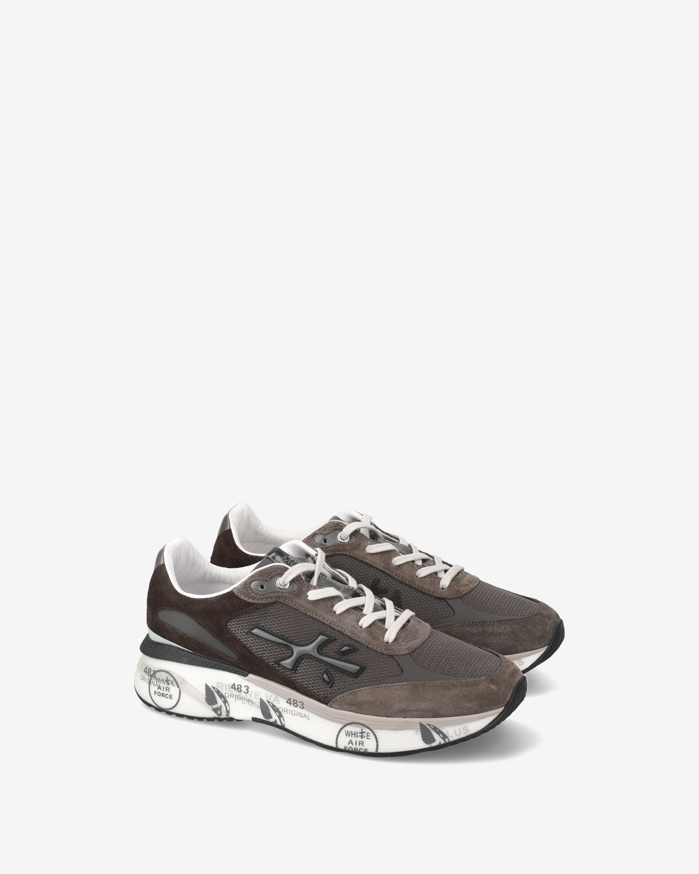 premiata-moerun-6446-sneaker-herren-tortora-testa-di-moro image 2