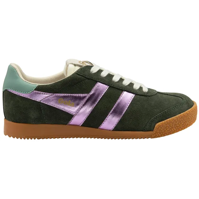 gola-elan-glitz-damen-sneaker-khaki-metallic-lila image 1