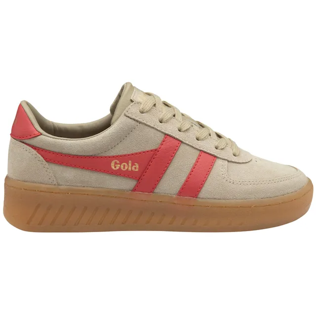 gola-grandslam-wildleder-sneaker-f-r-damen-court-classic-bone-coral image 1