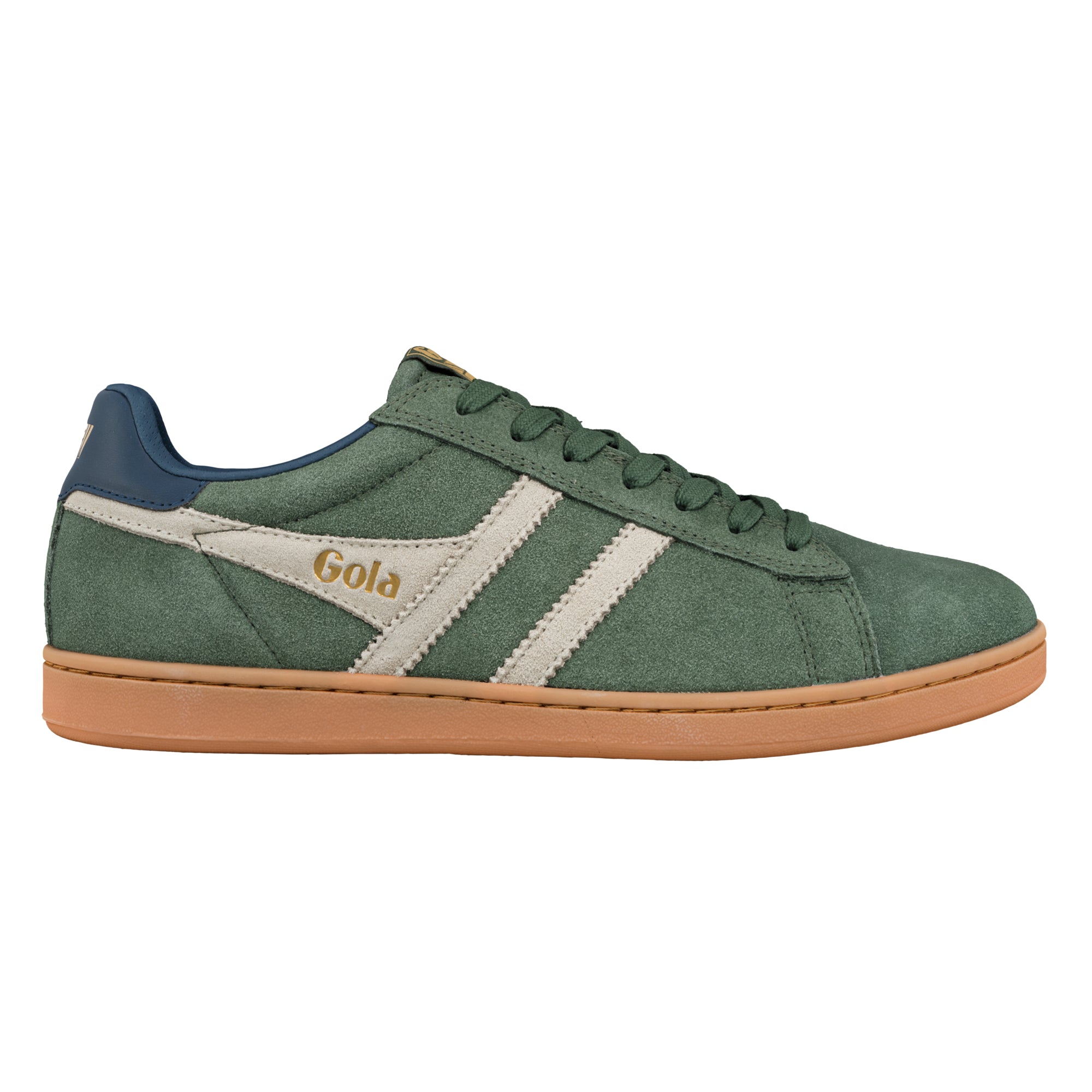 gola-equipe-ii-wildleder-herren-turnschuhe-dunkelkhaki-navy image 1