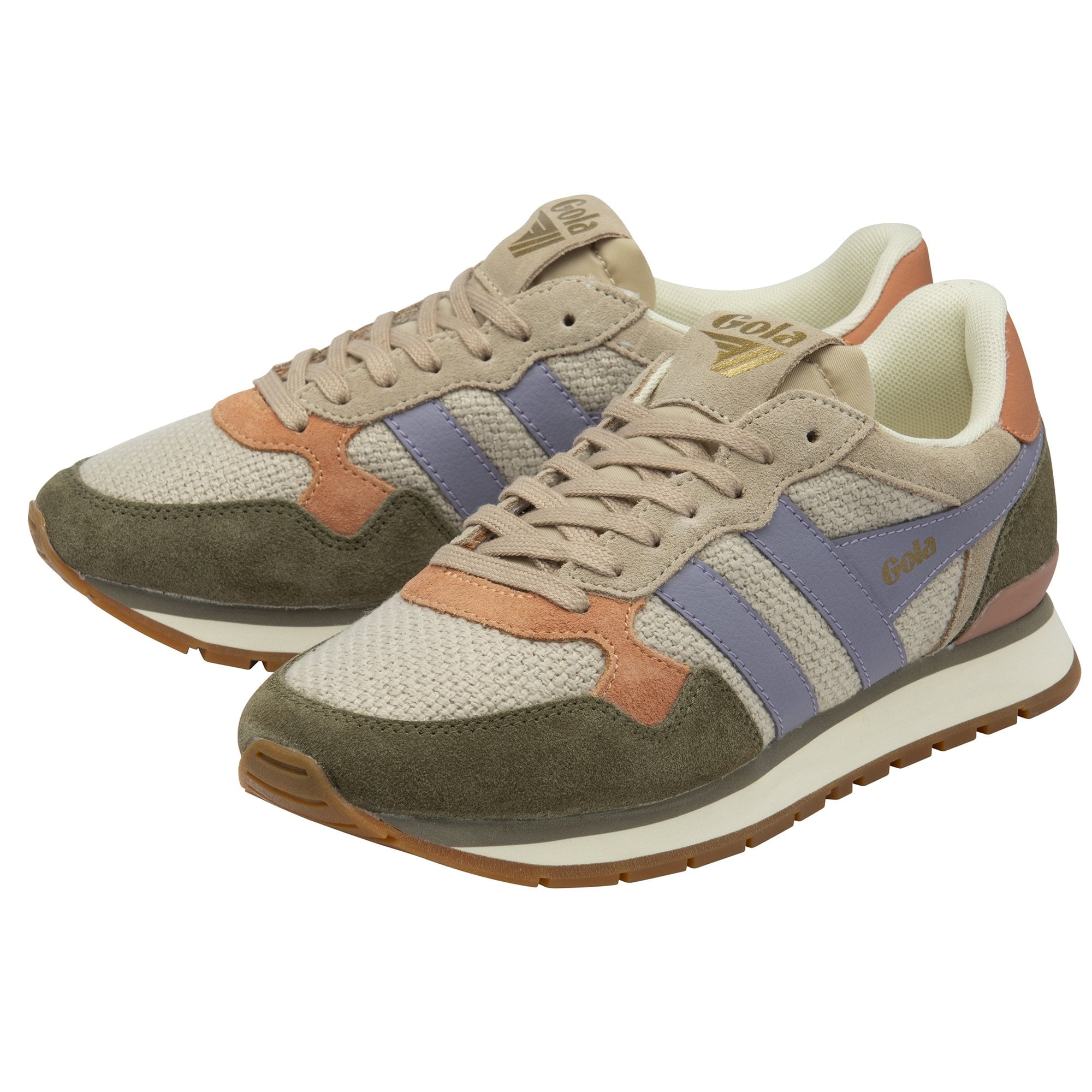 gola-colorado-damen-sneaker-beige-khaki-lavendel image 3