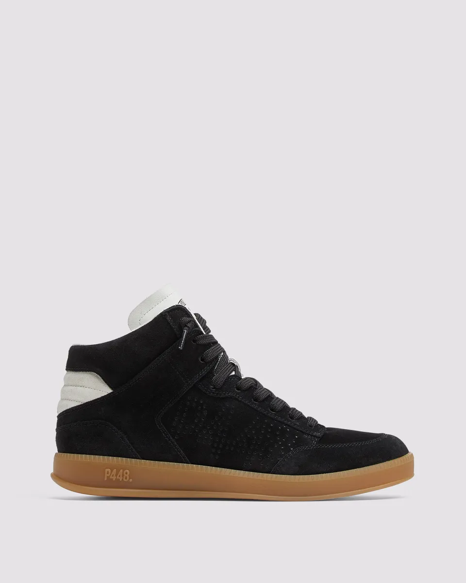 p448-london-black-damen-high-top-sneaker image 1