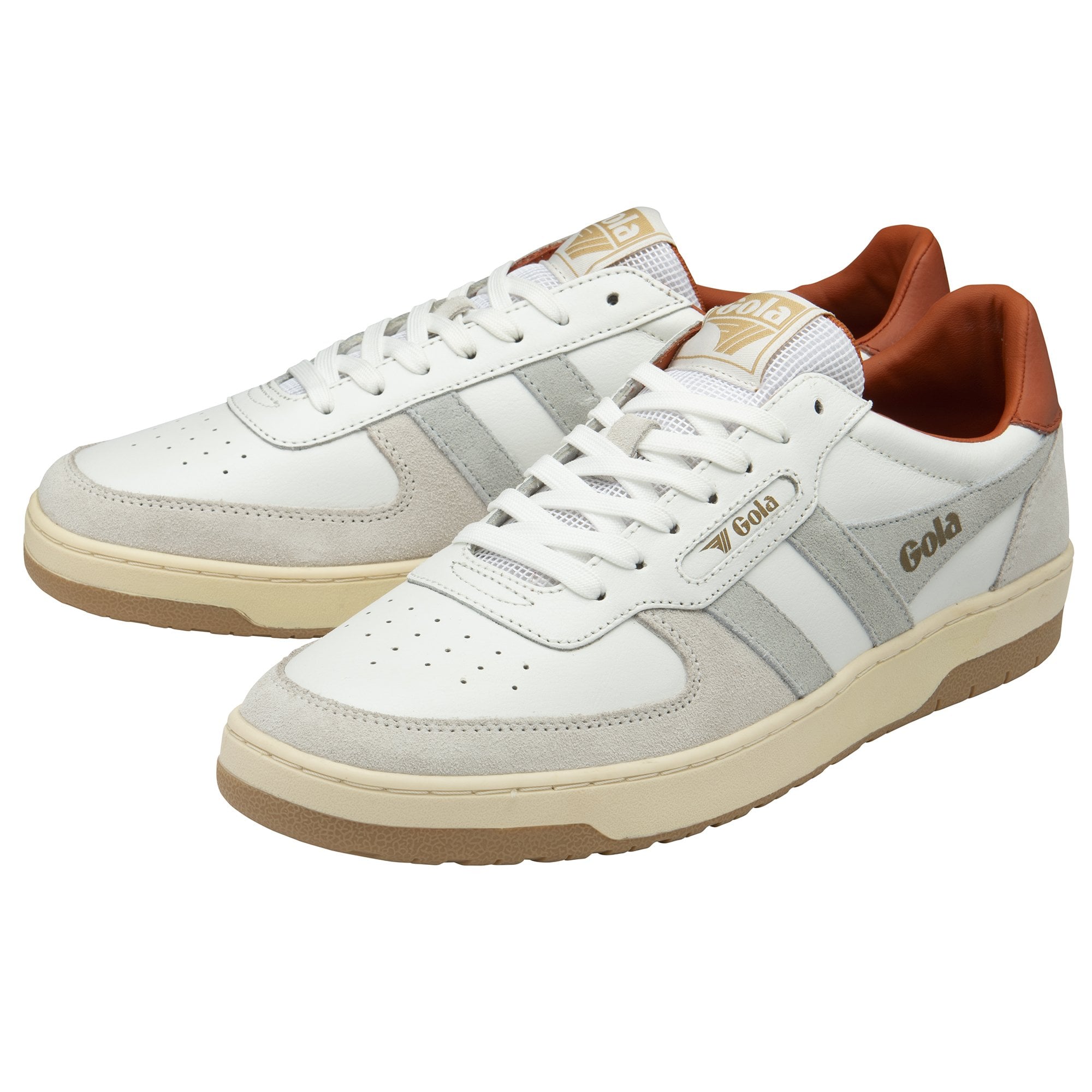 gola-hawk-herren-sneaker-wei-rauchgrau-orange image 3