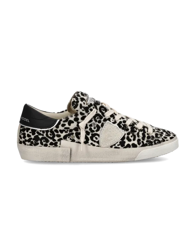 philippe-model-prsx-damen-sneaker-animal-schwarz-wei image 1
