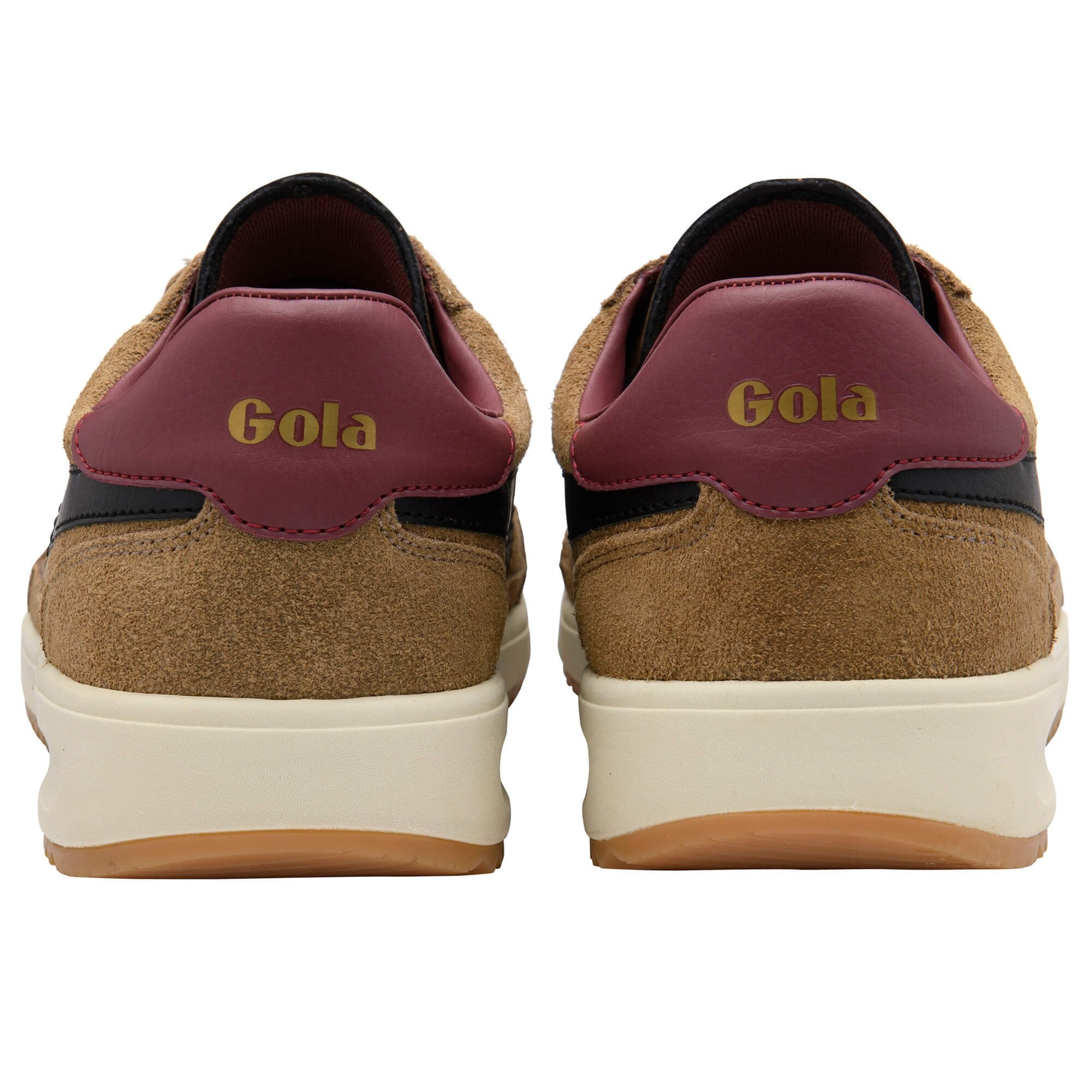 gola-tornado-88-herren-sneaker-tabak-wildleder-burgund image 4