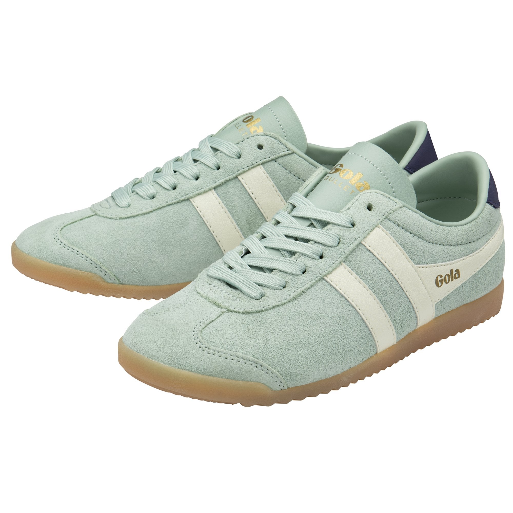 gola-bullet-damen-sneaker-wildleder-surfblau-cremewei image 3