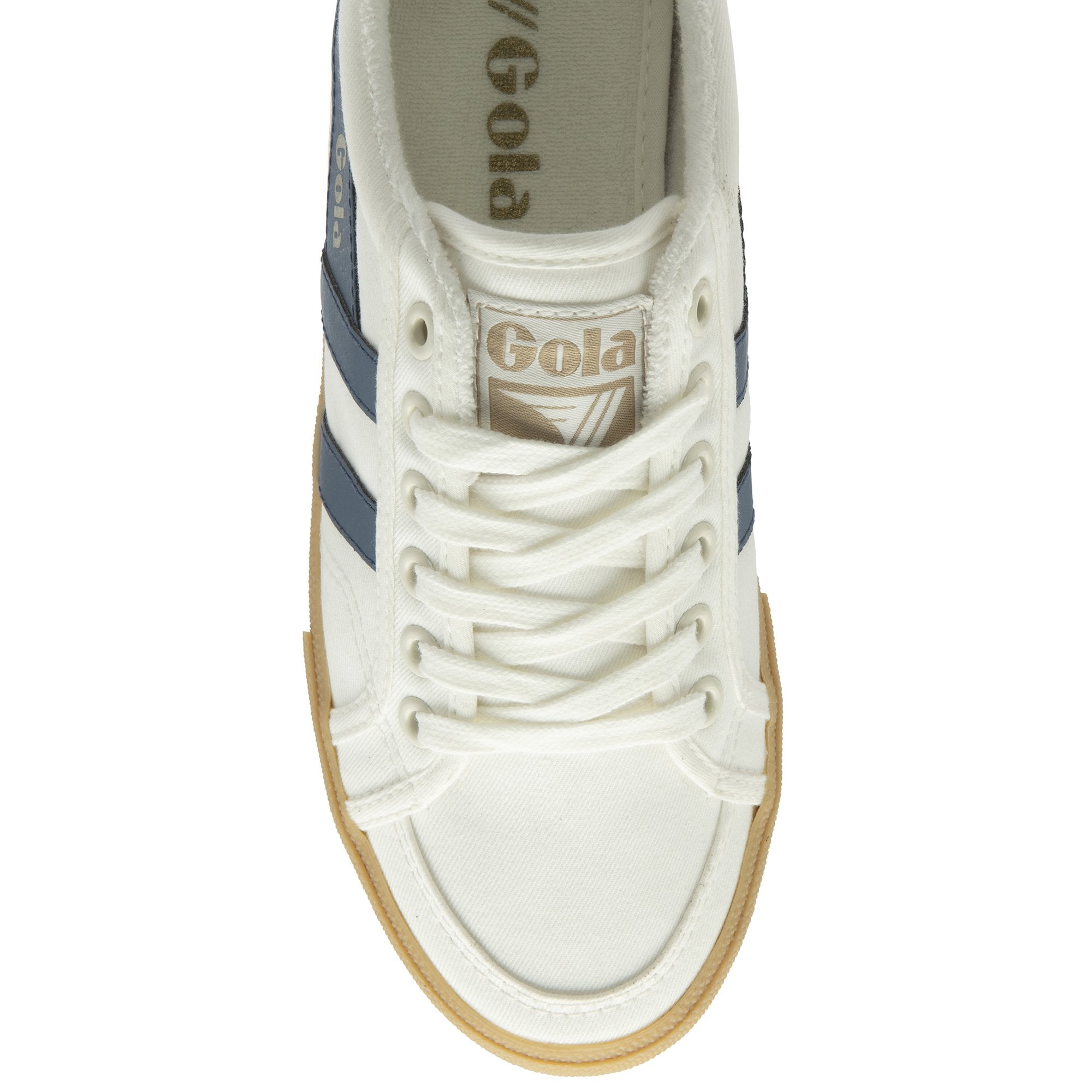 gola-stratus-plimsoll-sneaker-f-r-damen-cremewei-mondhellblau-canvas image 5