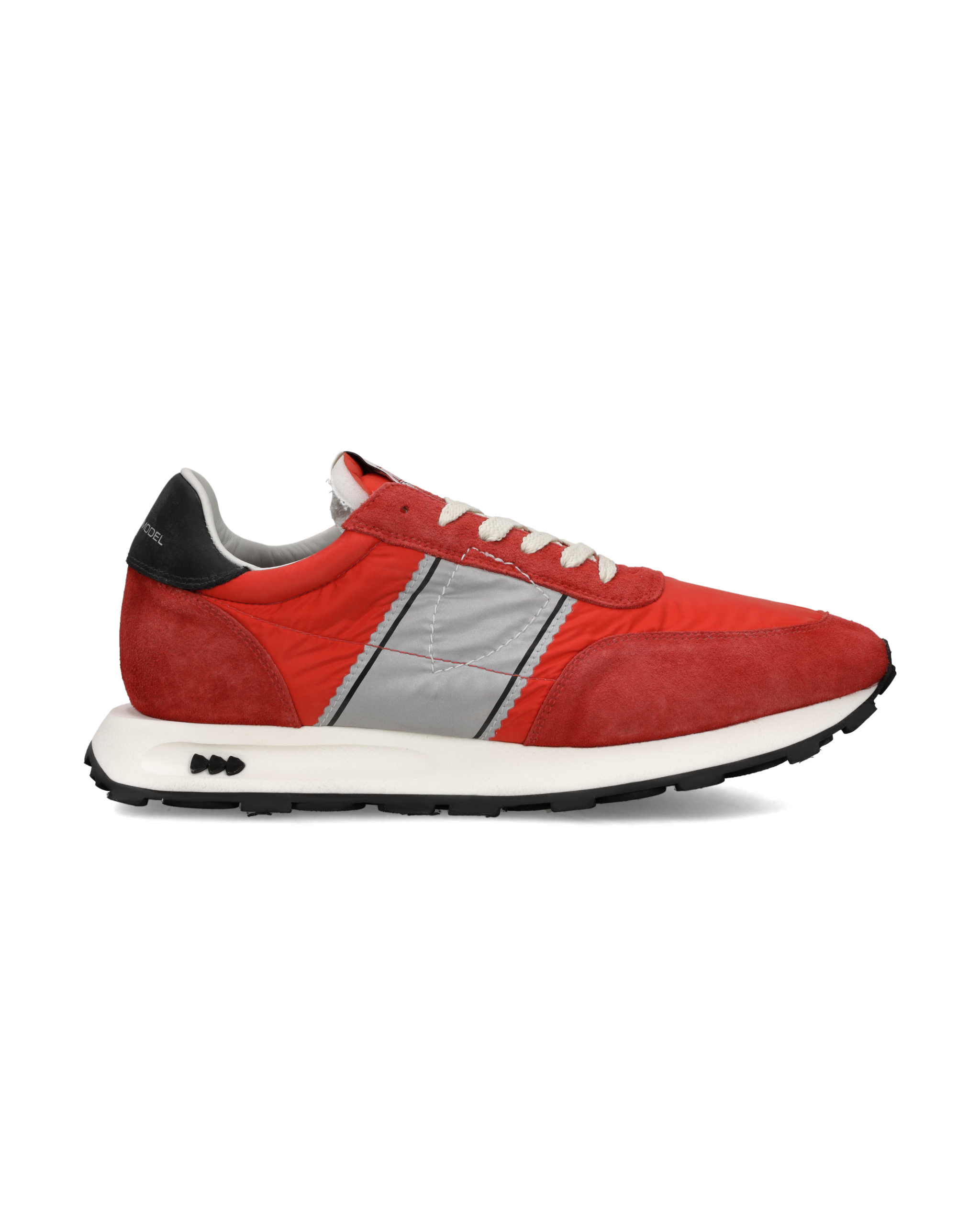 philippe-model-tour-sneaker-herren-rot-grau image 1