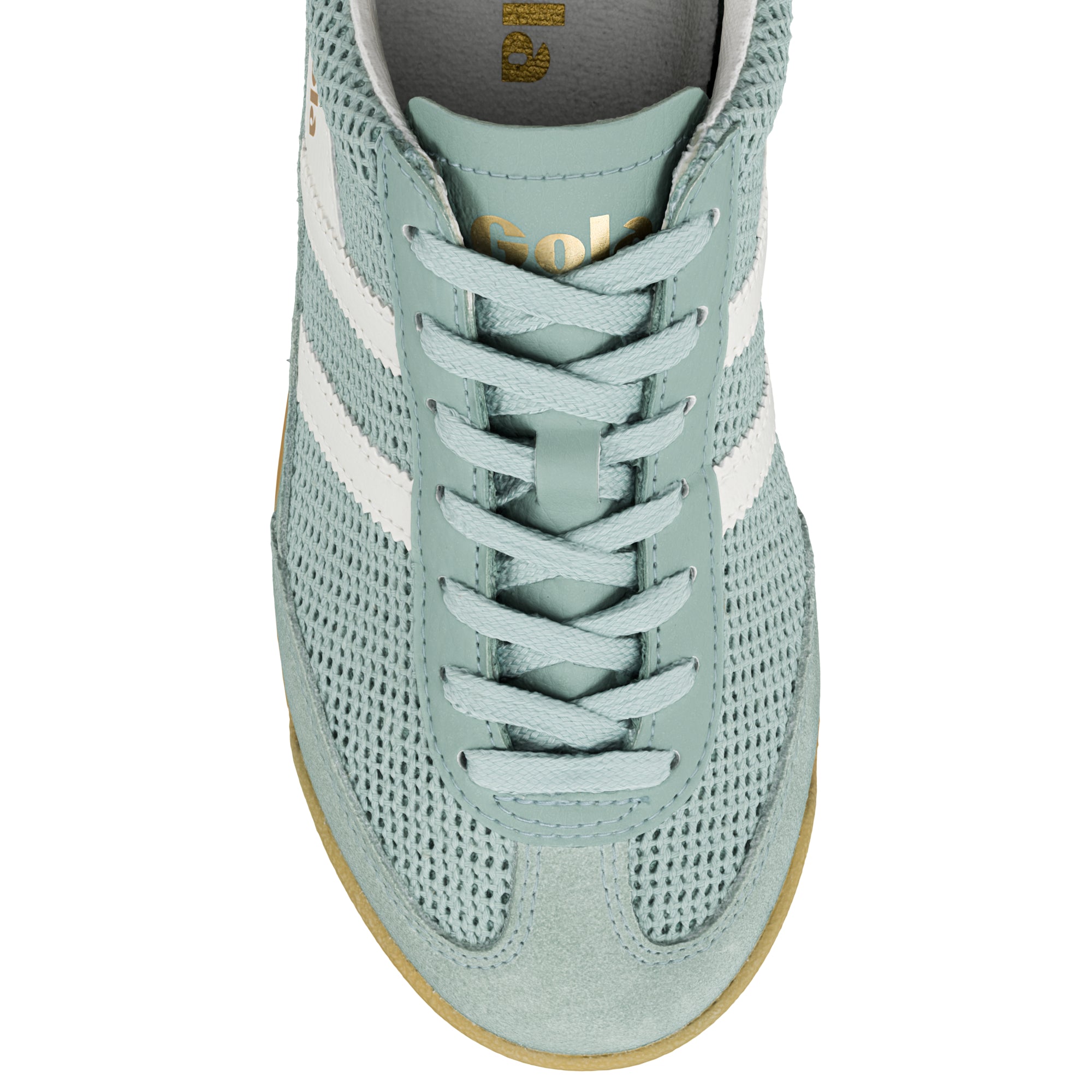 gola-tornado-zephyr-sneaker-f-r-damen-in-gr-n-off-white image 4