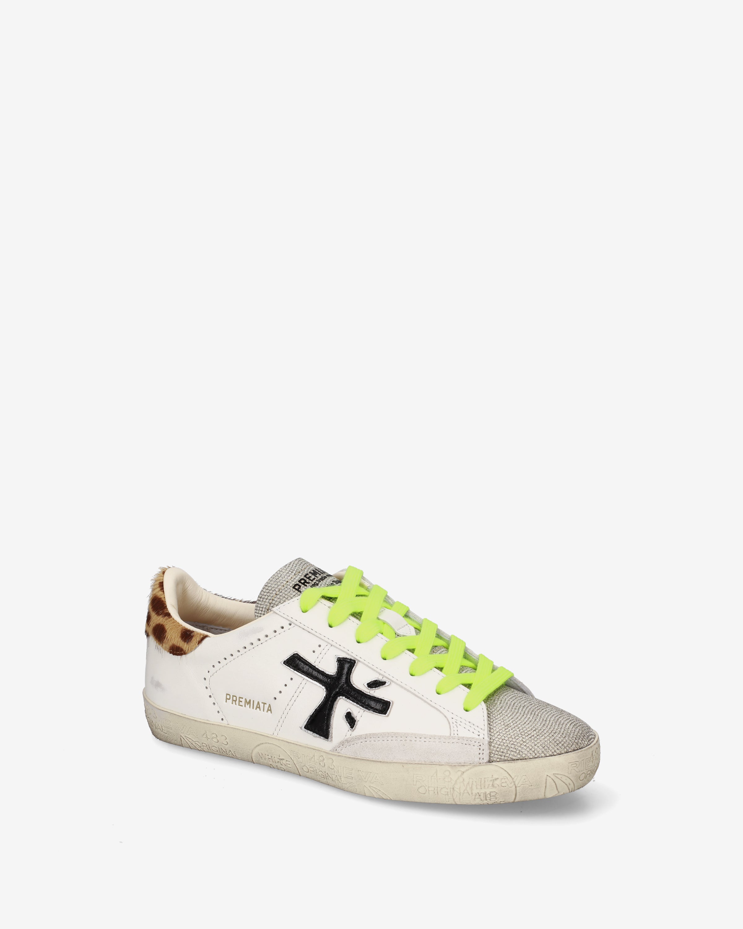 premiata-stevend-8488-damen-sneaker-panna-mit-laminat image 4