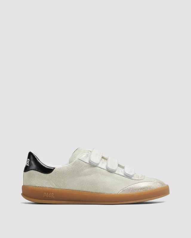 p448-capri-cream-low-top-premium-sneaker-damen image 1