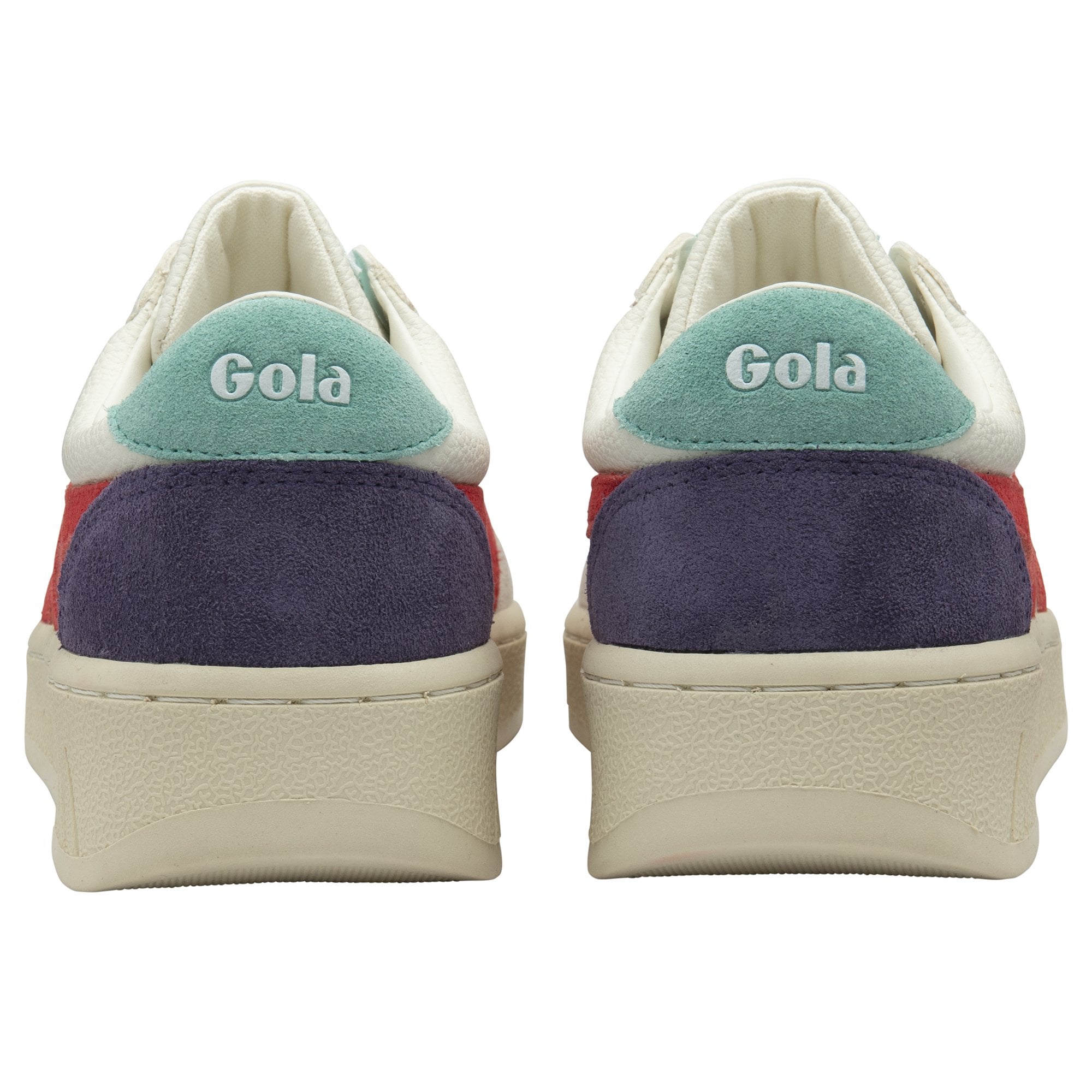 gola-grandslam-trident-damen-court-sneaker-wei-koralle image 4
