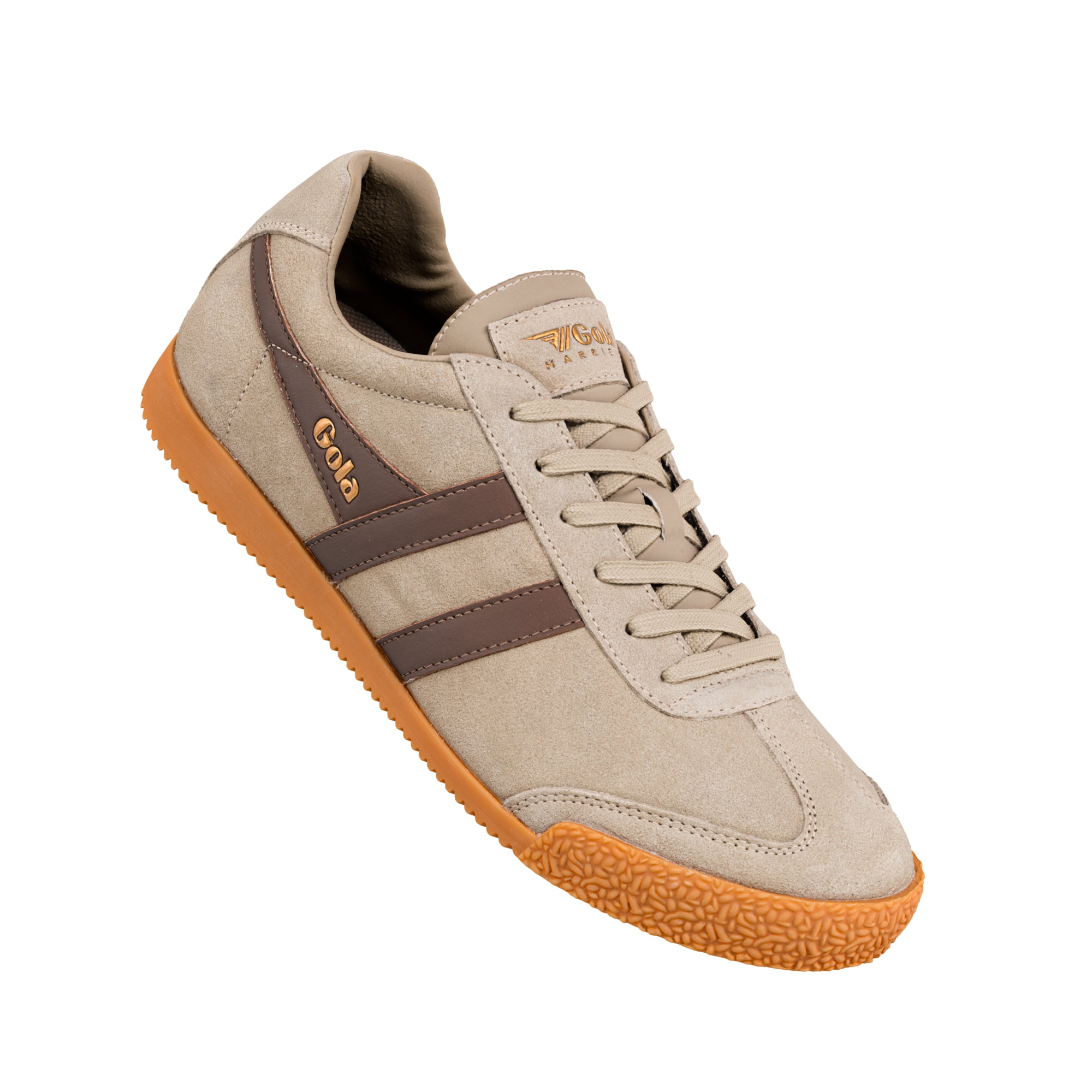 gola-harrier-herren-sneaker-wildleder-cappuccino image 5