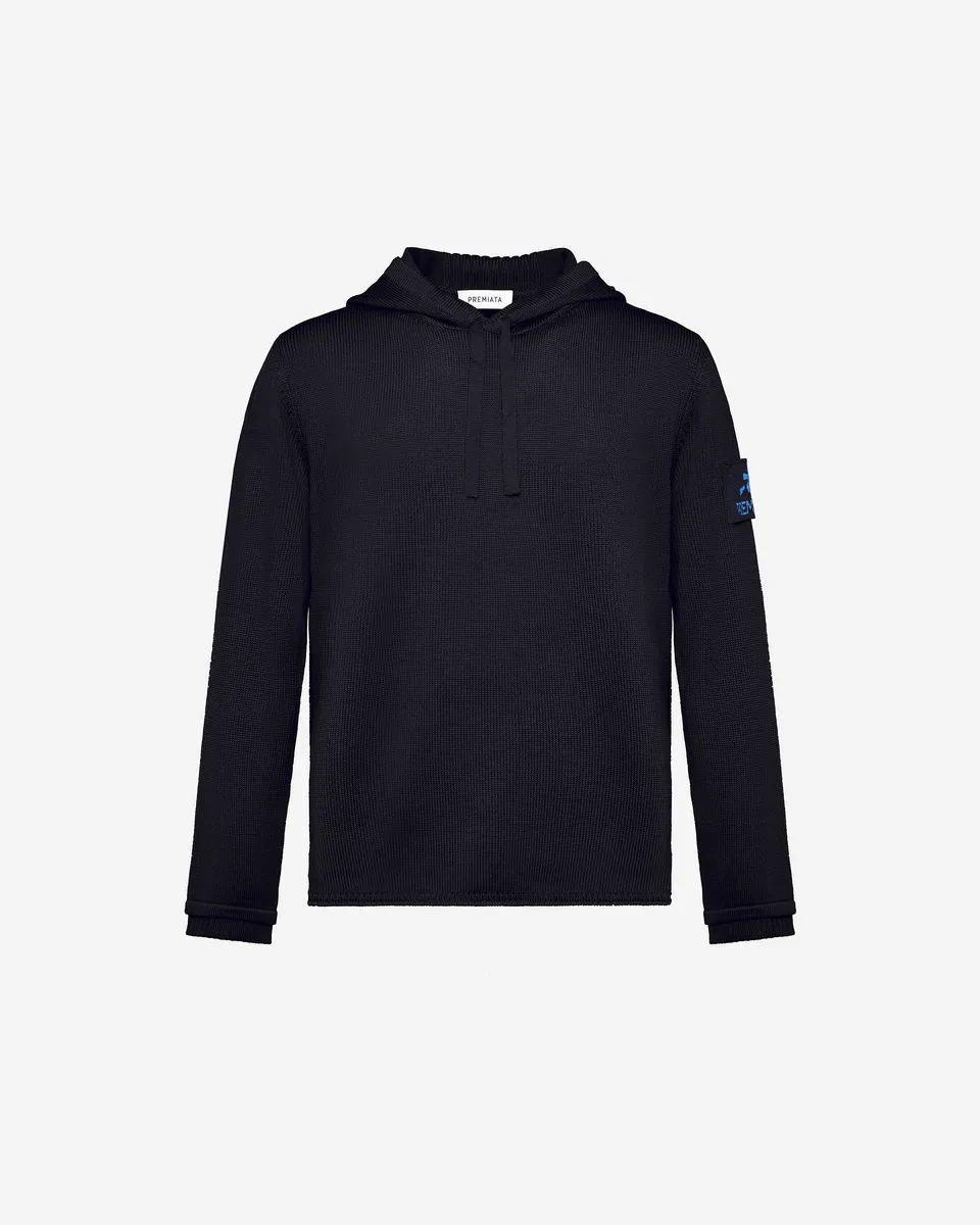 premiata-woll-hoodie-herren-kapuze-100-wolle image 1