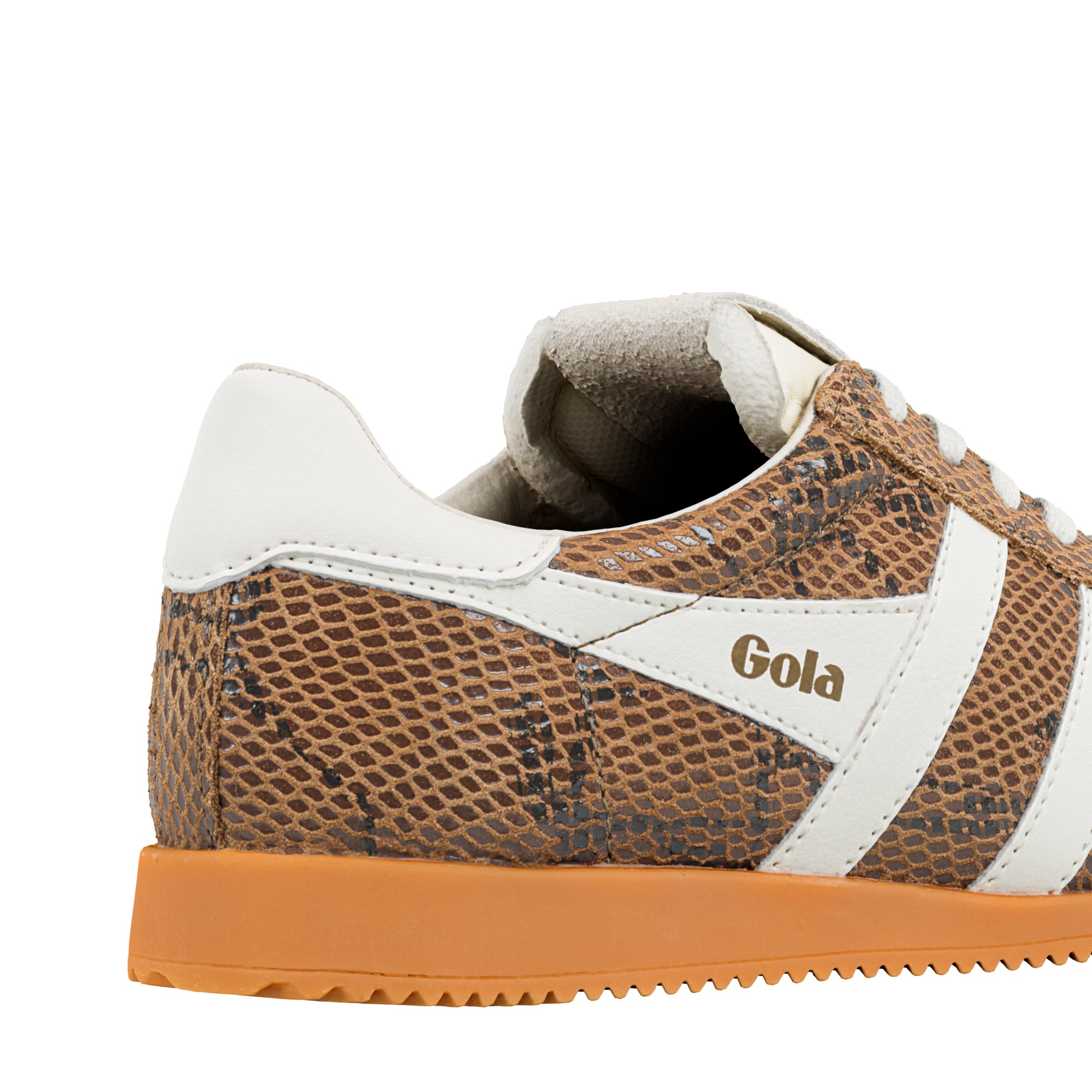 gola-elan-serpent-damen-turnschuhe-in-otterbraun-mit-schlangenprint image 6