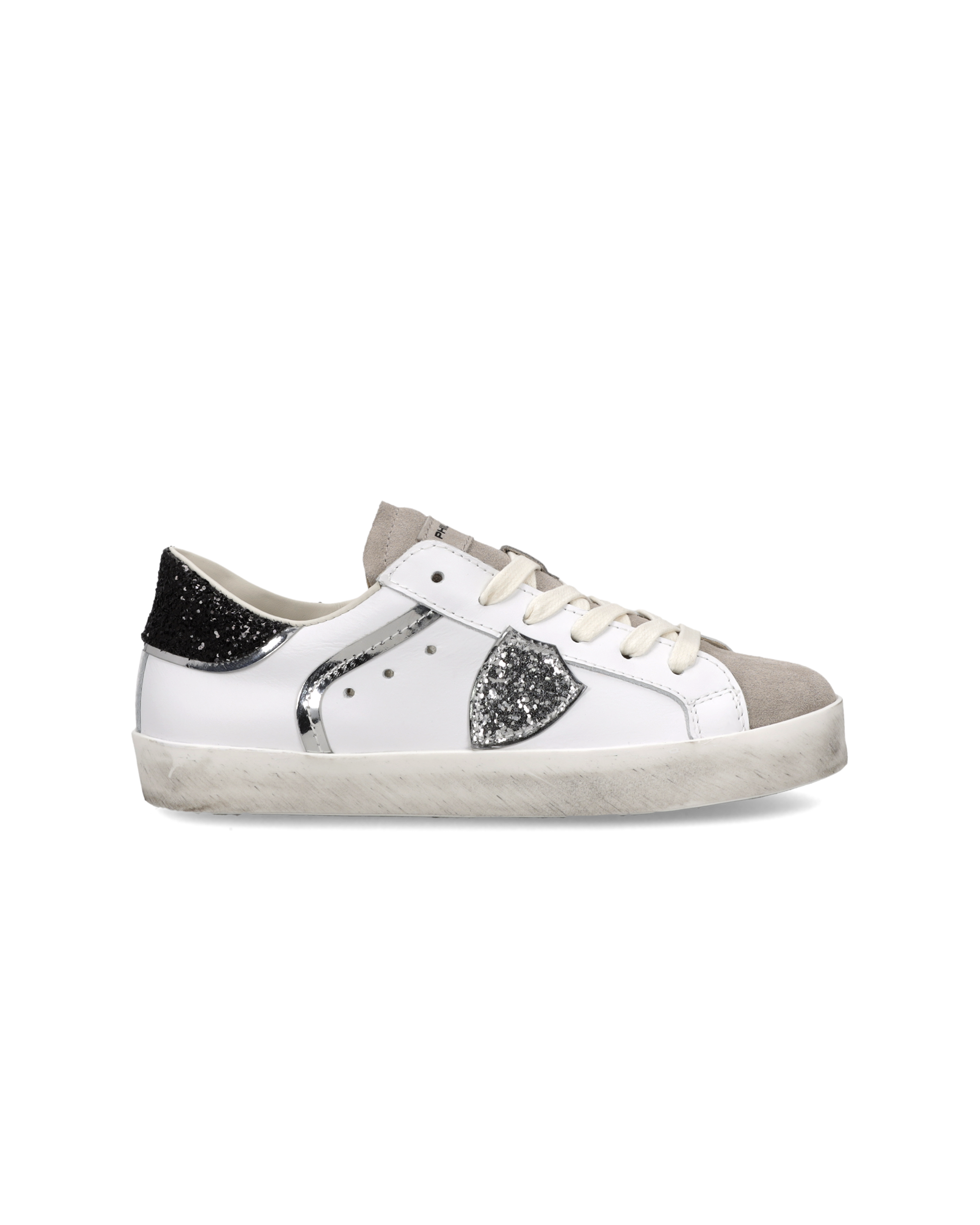 philippe-model-prsx-kids-sneaker-wei-schwarz image 1