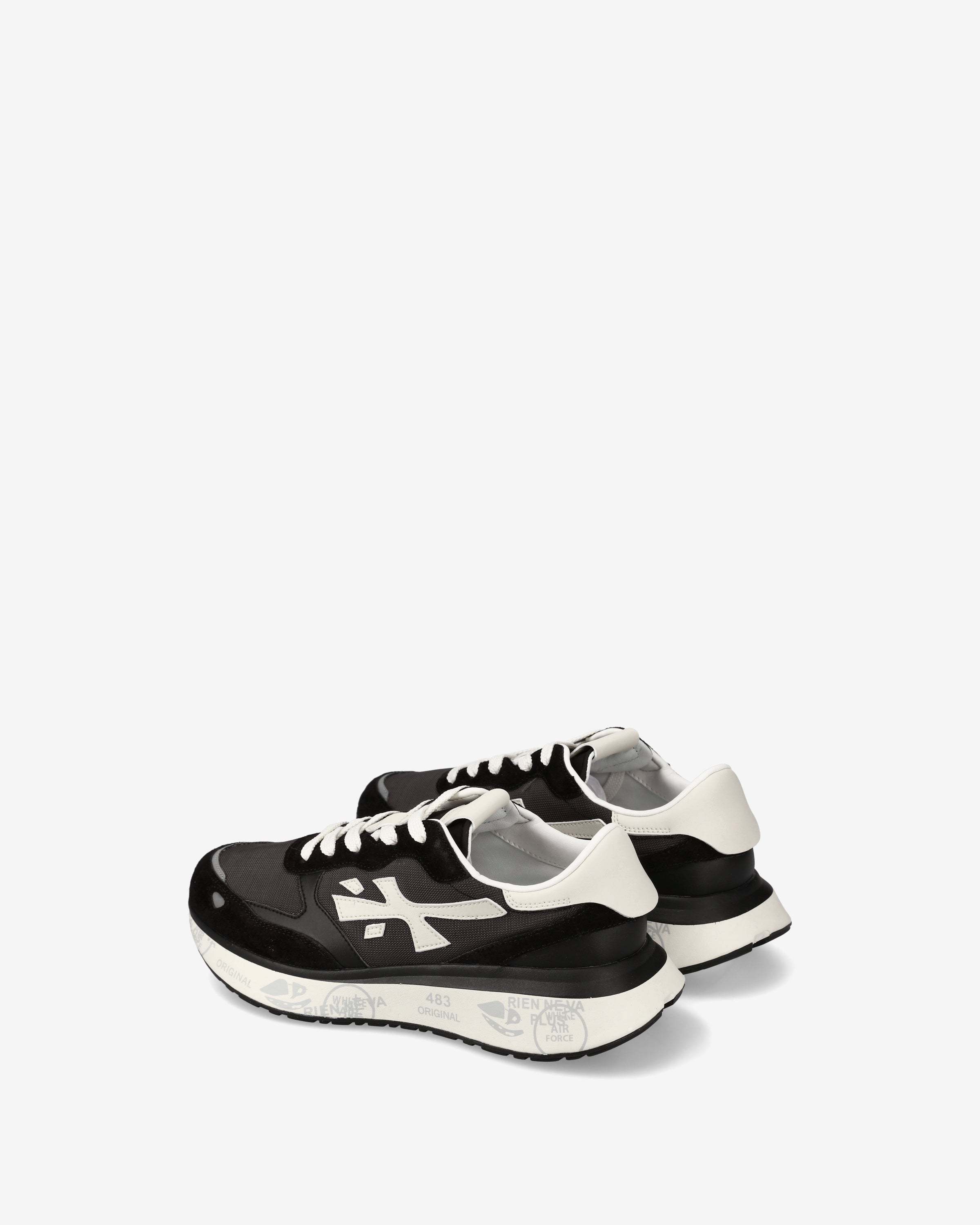 premiata-lauryn-7479-sneaker-schwarz-panna image 5