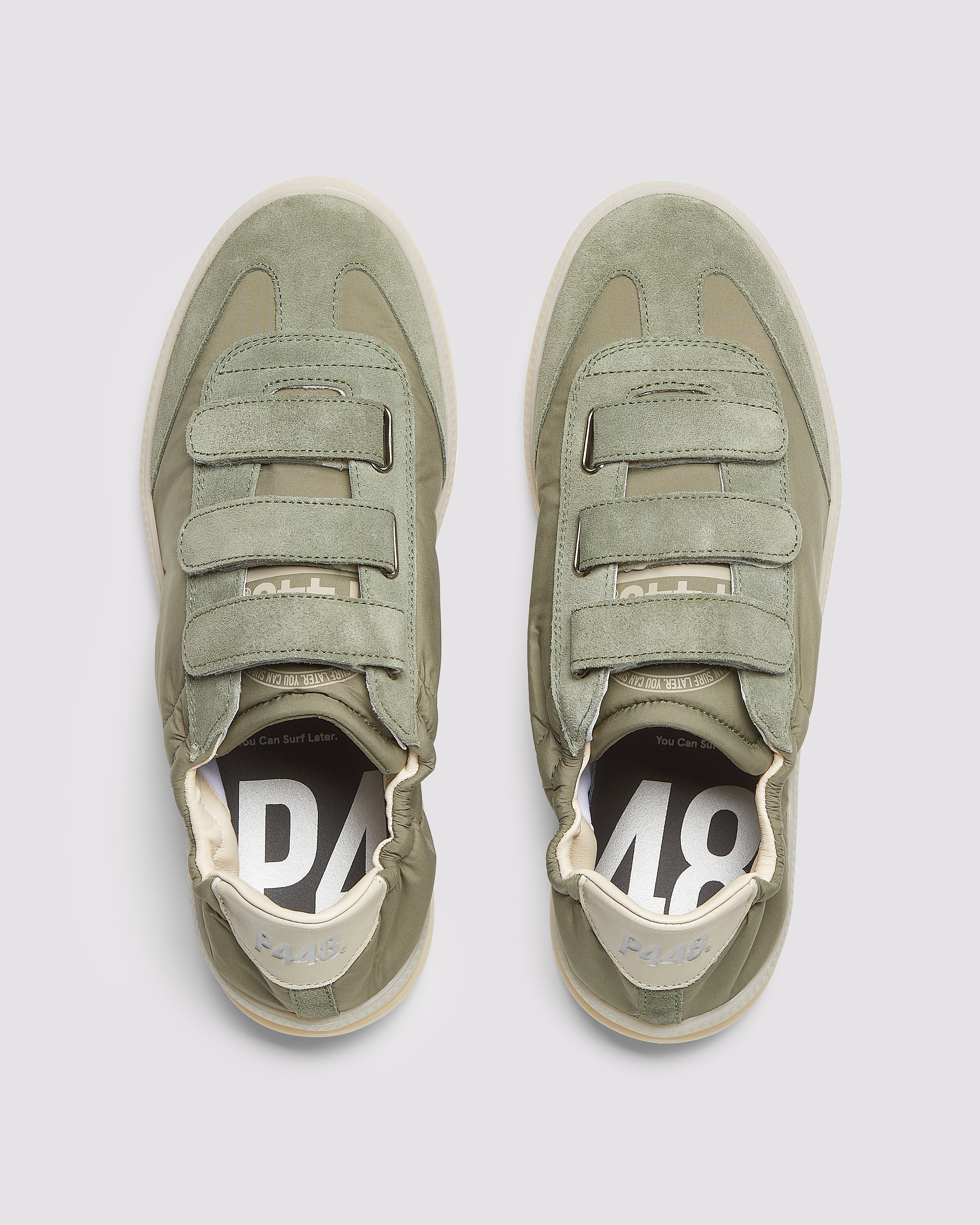 p448-capri-nylon-green-damen-slip-on-sneaker-gr-n image 2