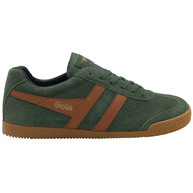 gola-harrier-wildleder-sneaker-herren-evergreen-orange image 1