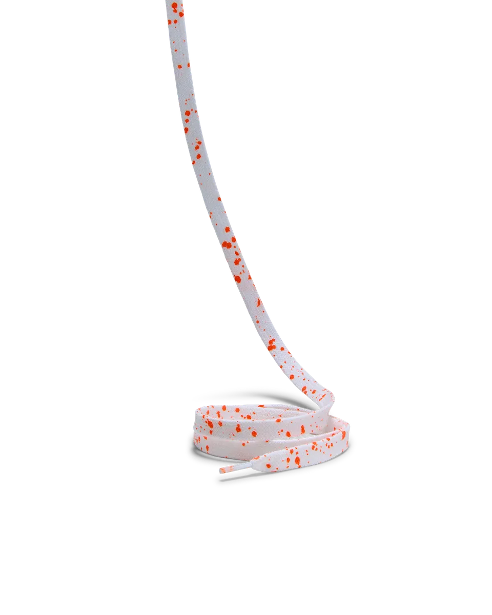 philippe-model-schn-rsenkel-herren-baumwolle-wei-orange-fluo image 1