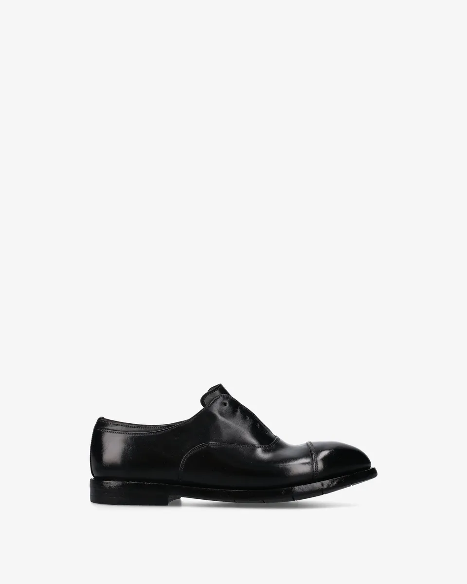 premiata-oxford-cordovan-king-brass-schwarz-lederschuh image 1