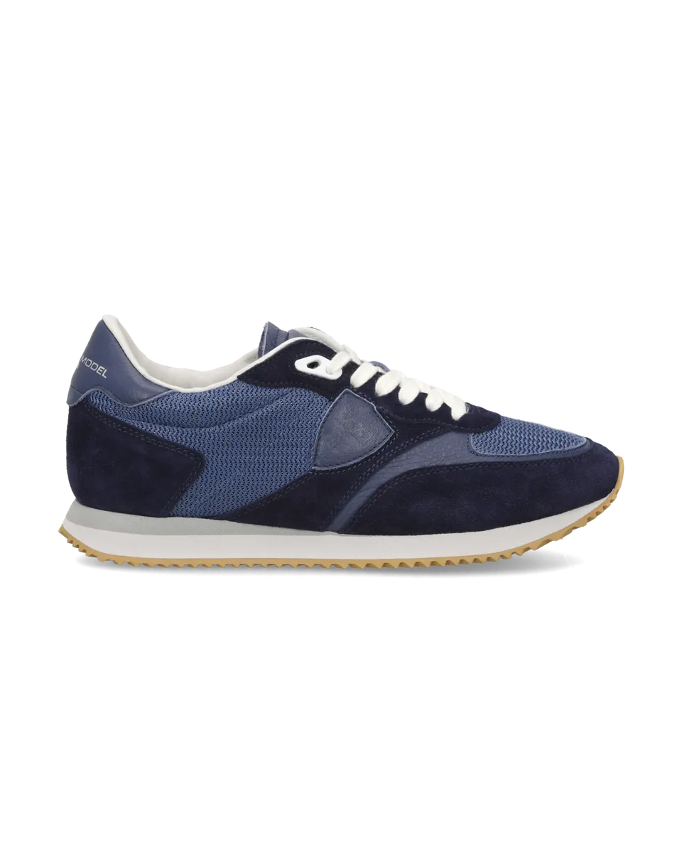 philippe-model-blville-femme-sneaker-bleu-oc-an-blau image 1
