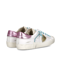 philippe-model-prsx-damen-sneaker-wei-fuchsia-hellblau image 2