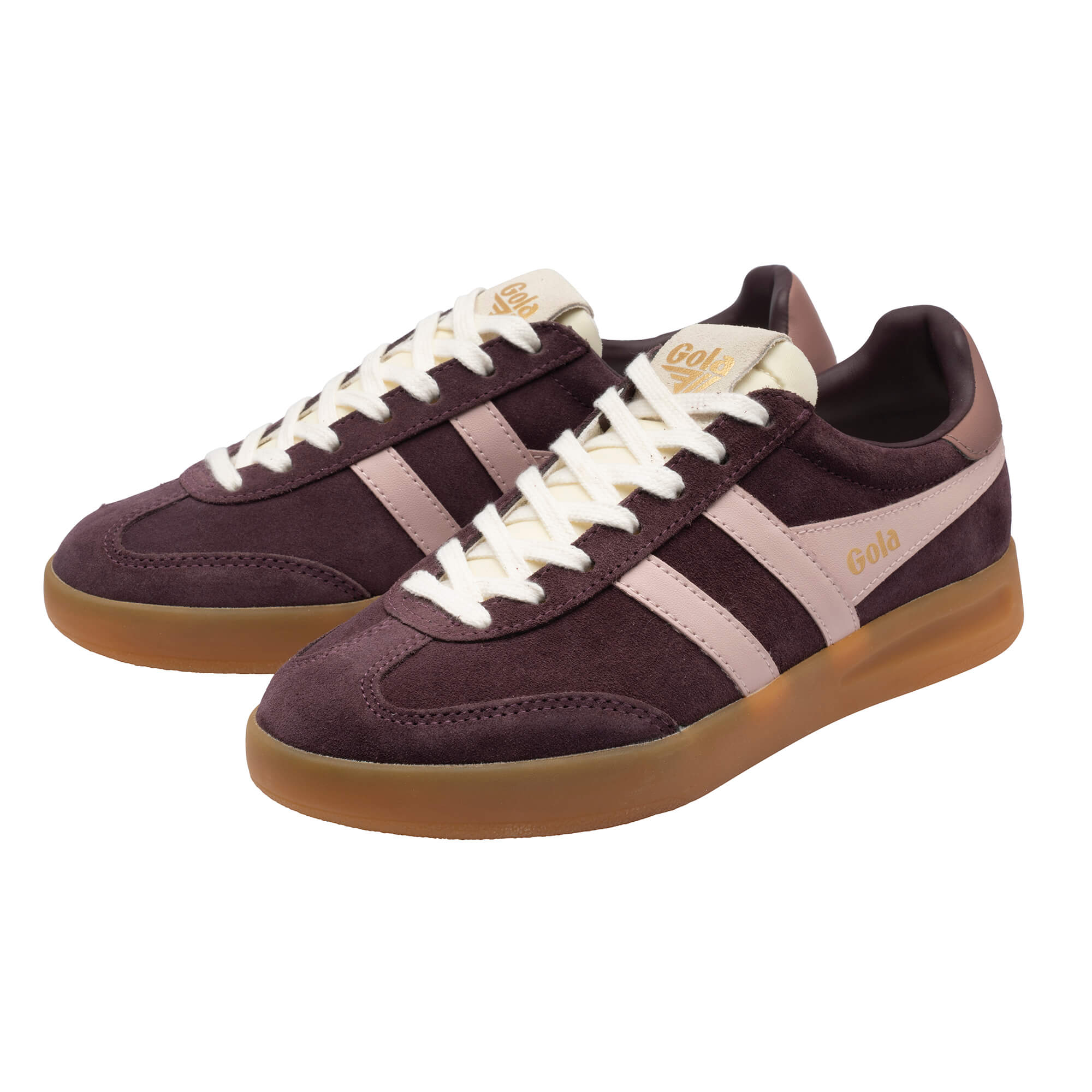 gola-cyclone-damen-sneaker-wildleder-kakao-kreide-pink image 3