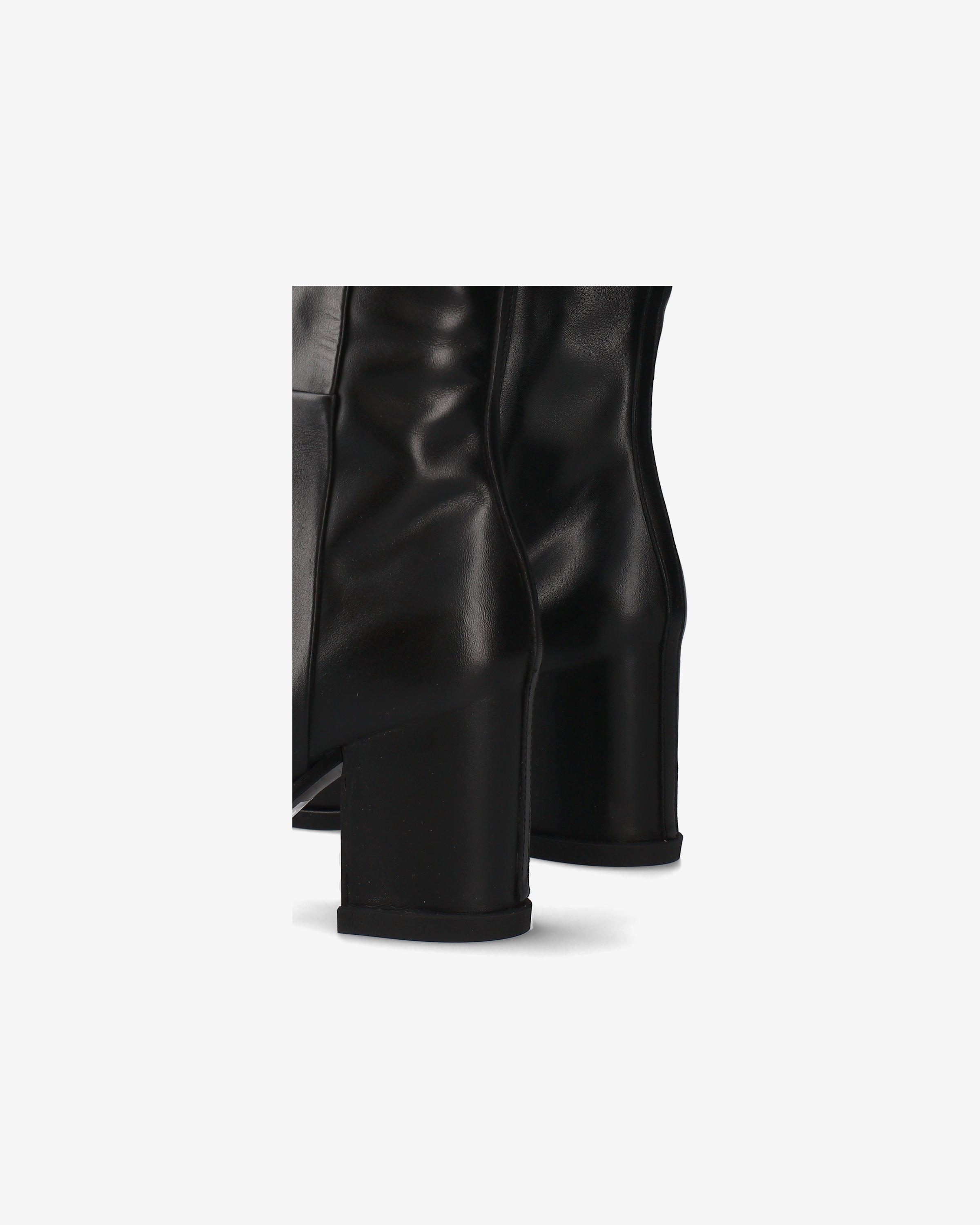 premiata-stivaletti-damen-schwarz-leder-80mm image 6