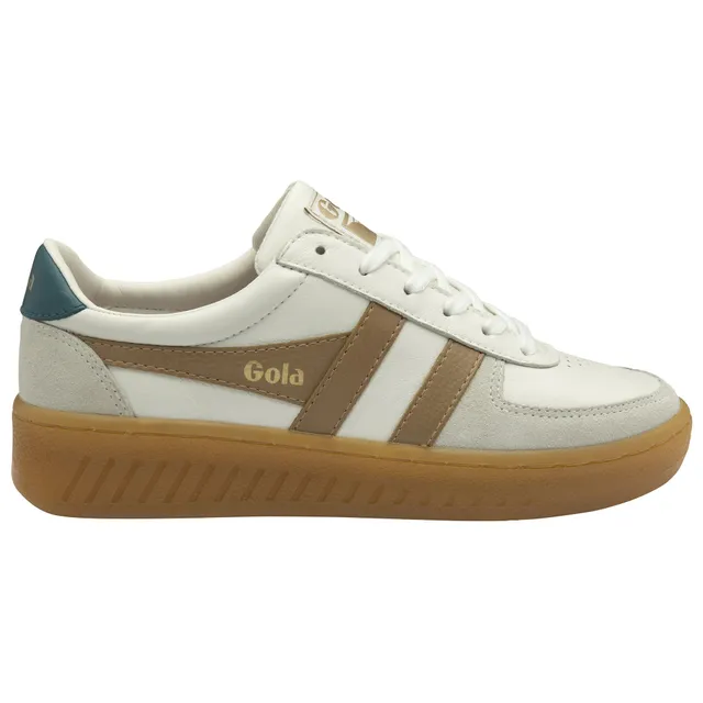 gola-grandslam-elite-damen-sneaker-wei-karamell image 1