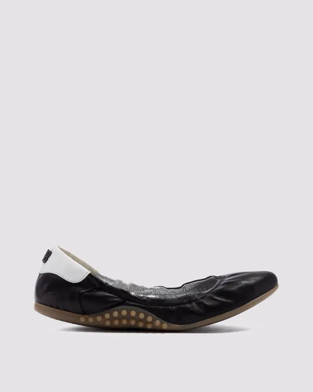p448-stella-black-ballerina-flat-schwarz image 1