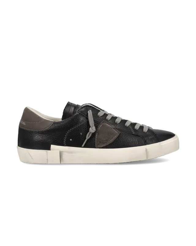 philippe-model-prsx-sneaker-herren-noir-boue-schwarz image 1