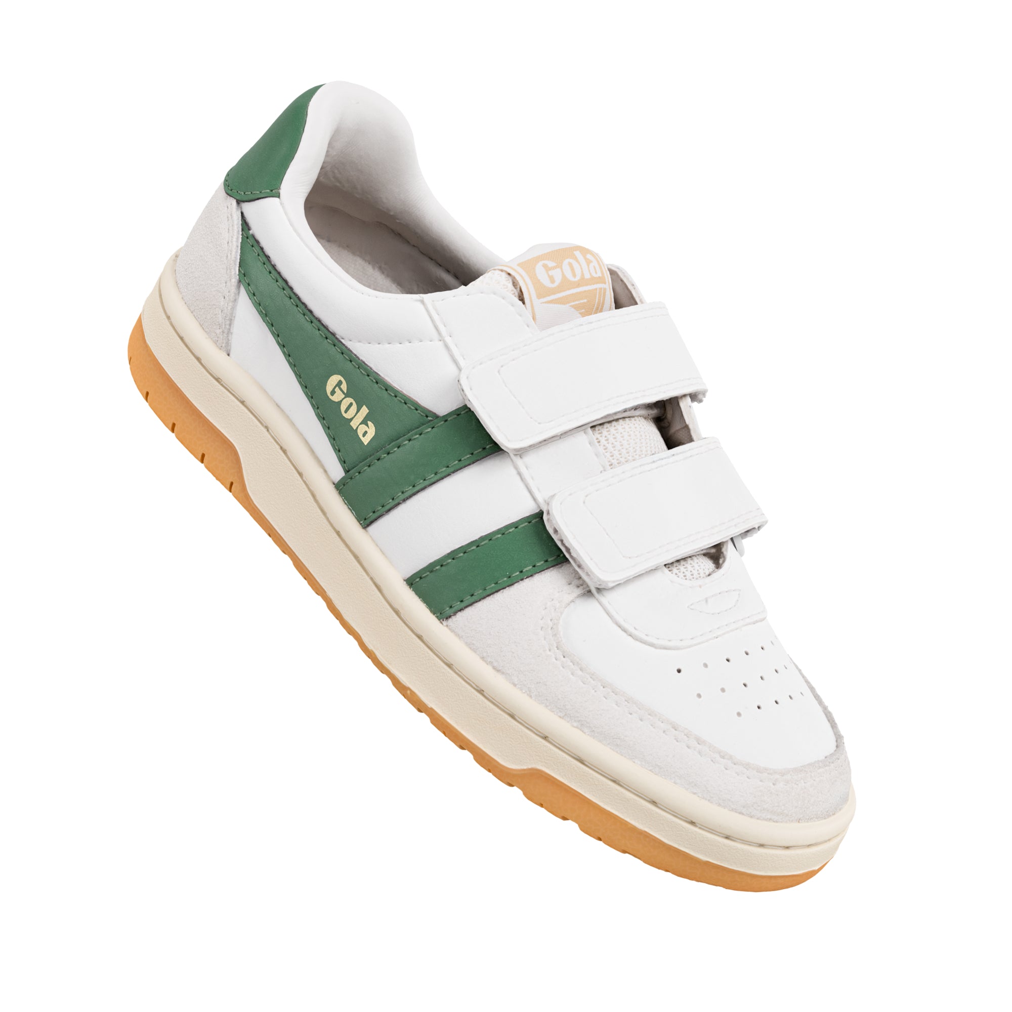 gola-hawk-strap-kinder-sneaker-wei-dunkelgr-n-klett image 5
