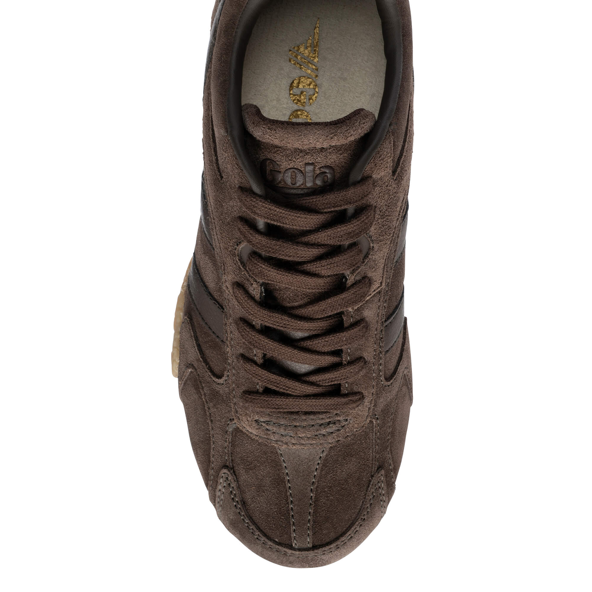 gola-corva-damen-sneaker-mokka-wildleder-slim-sohle image 5